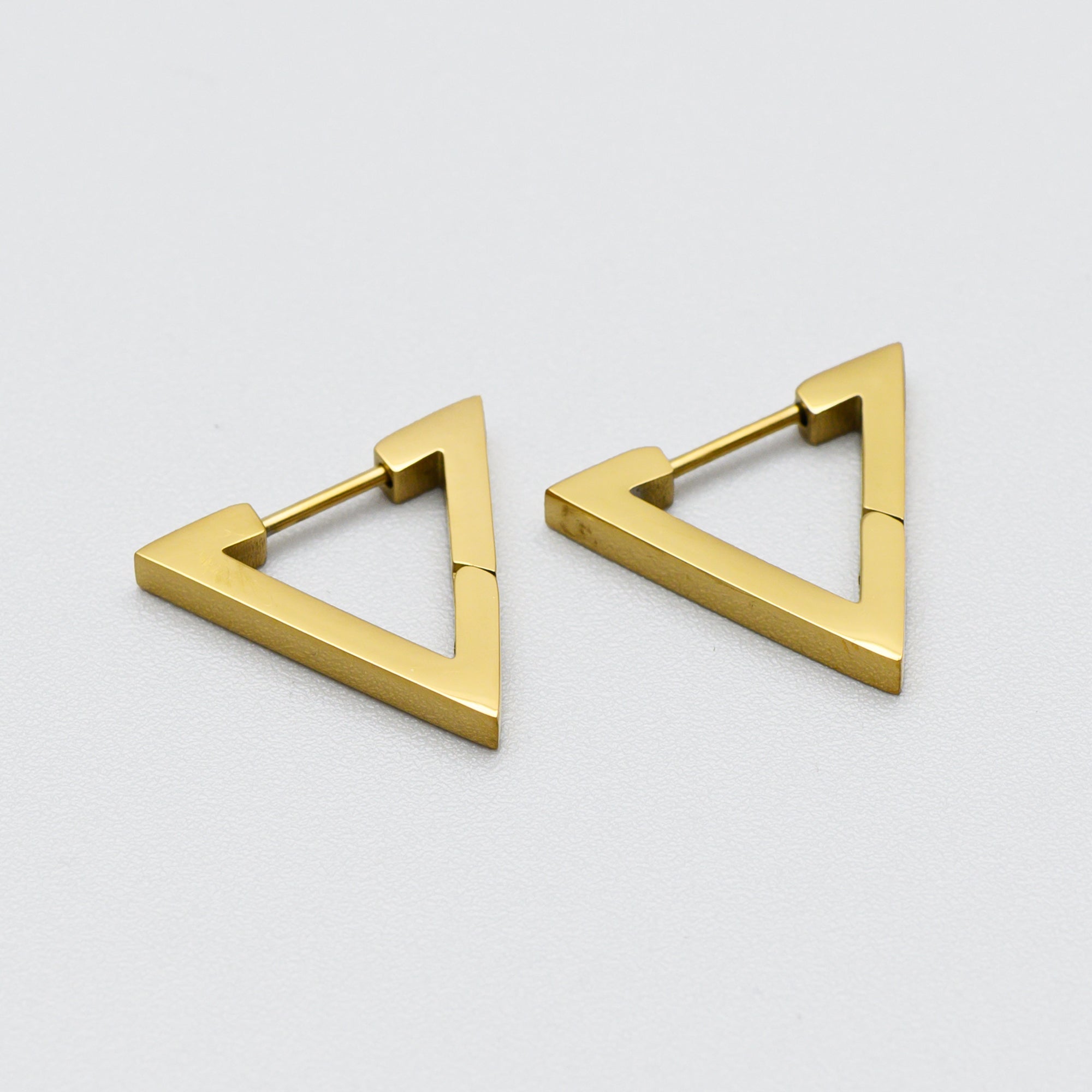 Gold Gothic Earrings