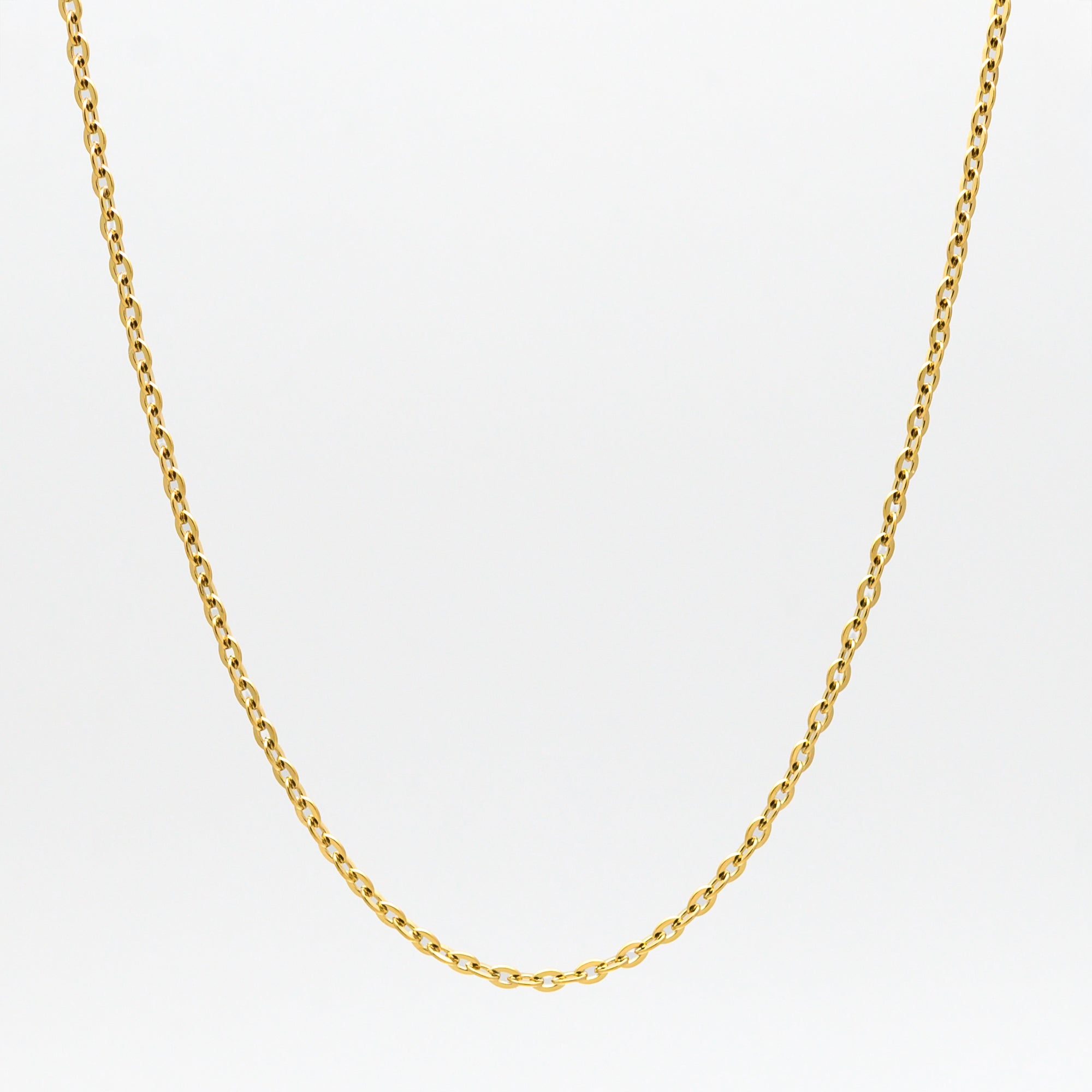 Collier chaîne en câble - (or) 3 mm