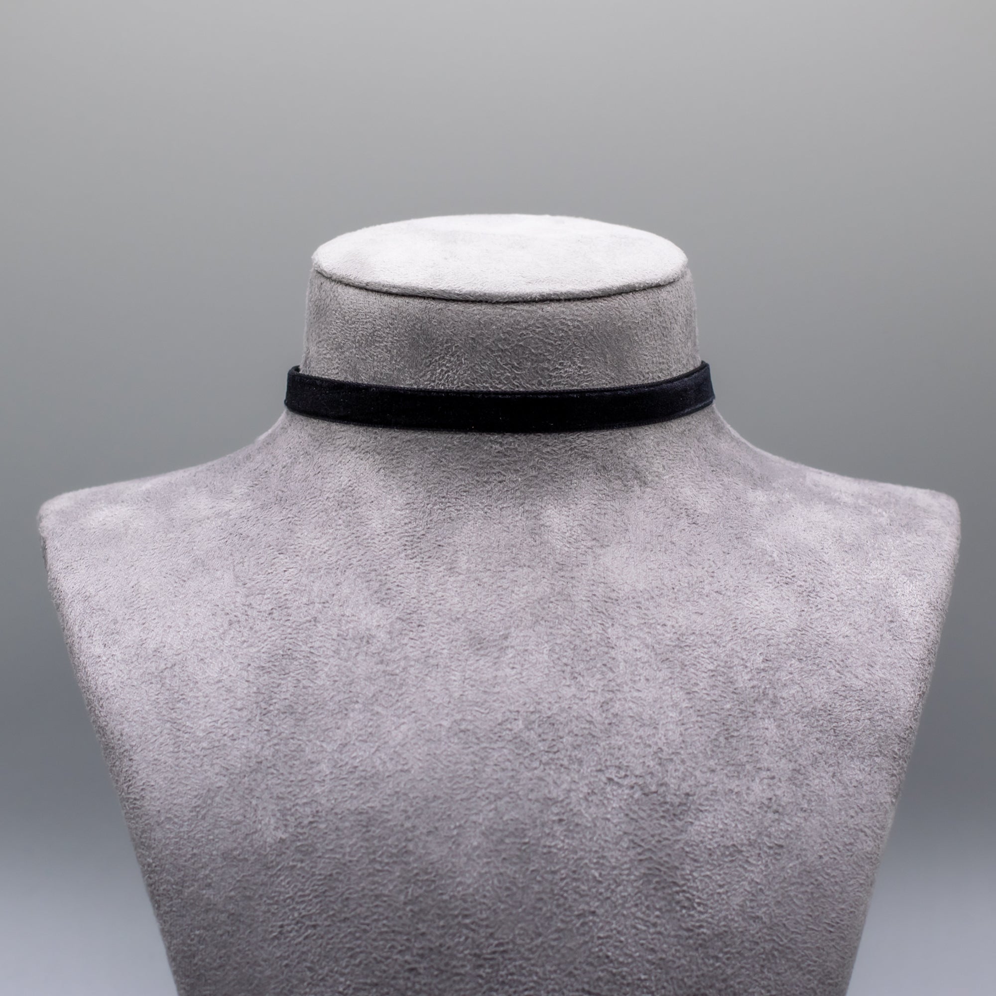10 mm verstellbares dünnes Samt-Halsband