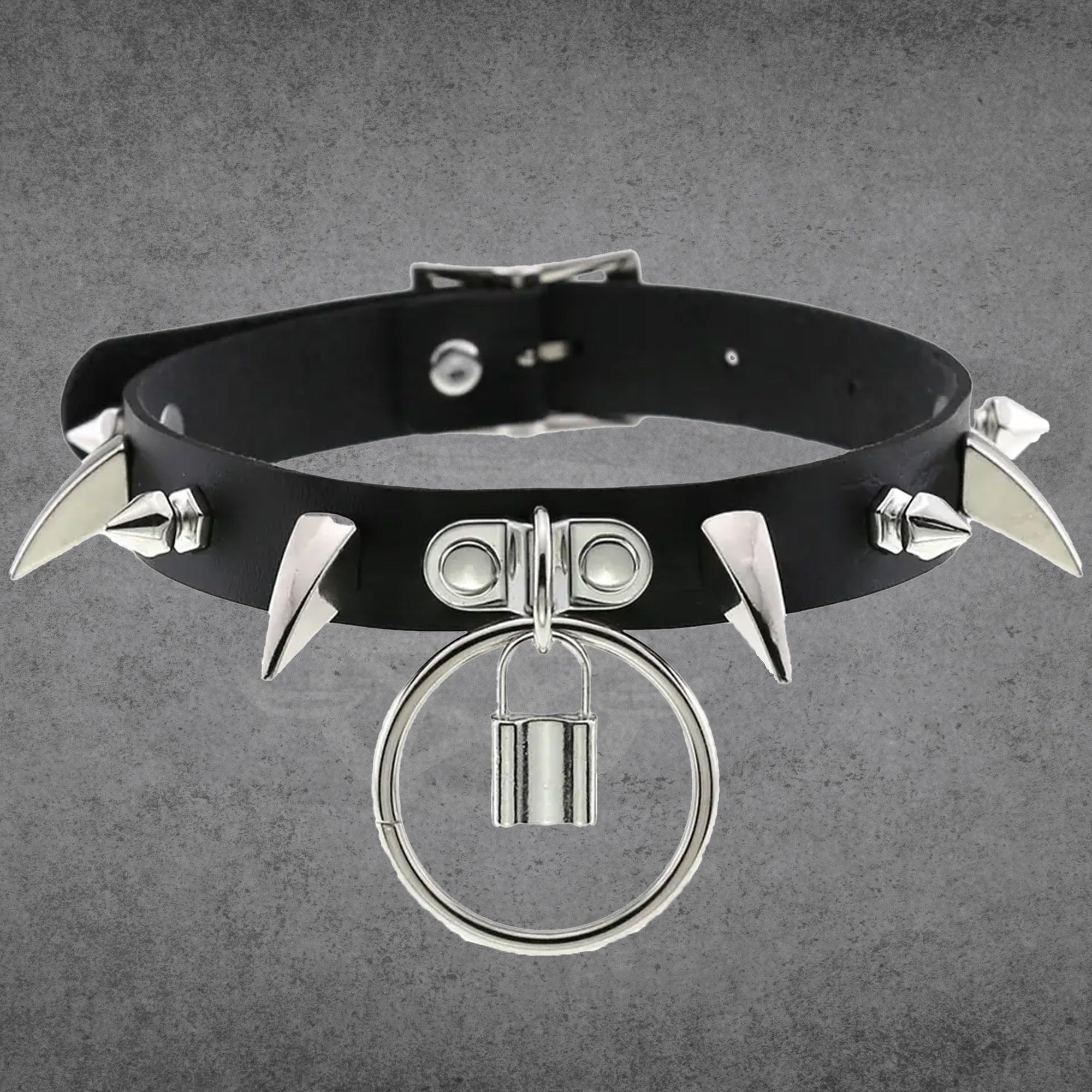 Black Gothic claw choker collar