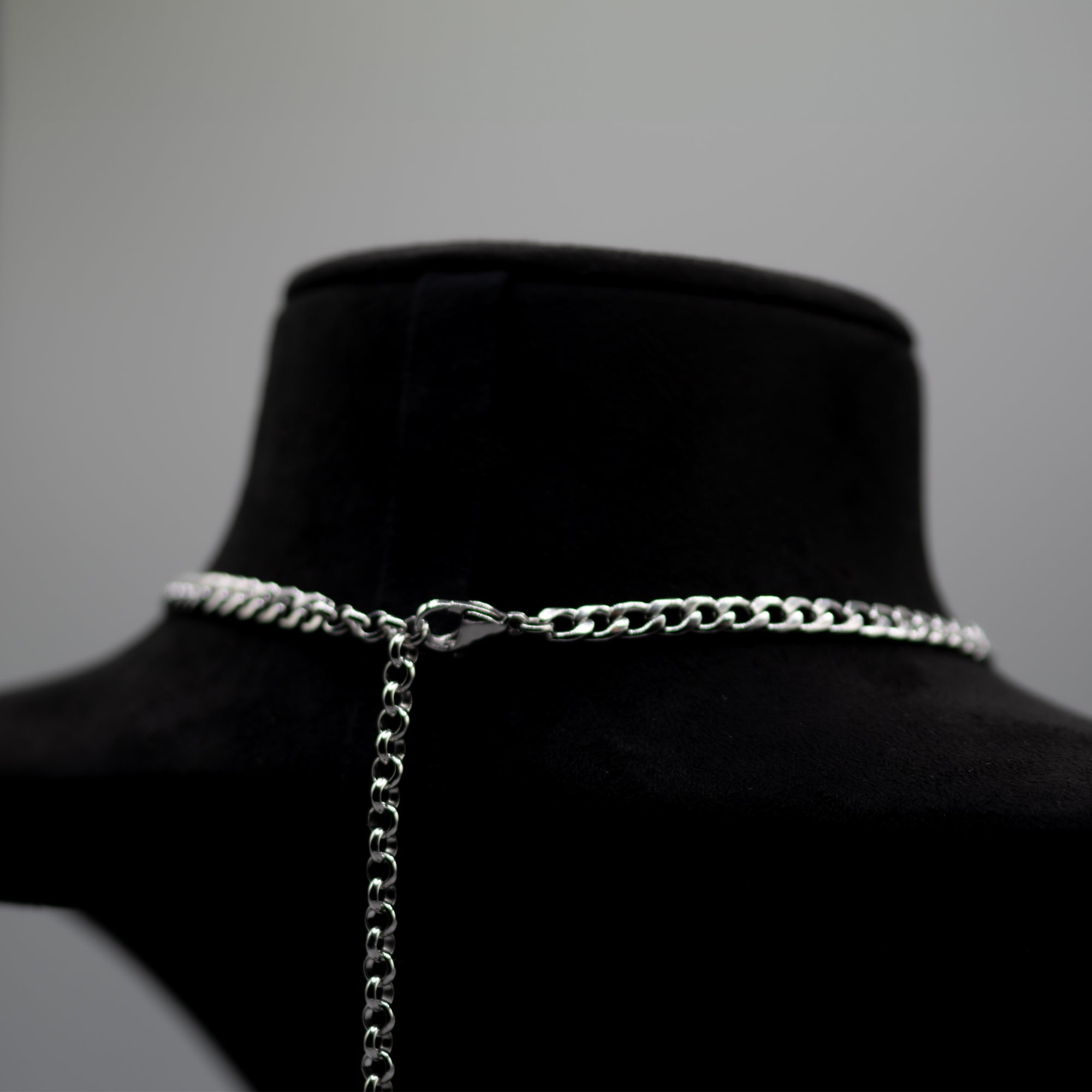 Daddy's Girl Choker Necklace - (Silver)