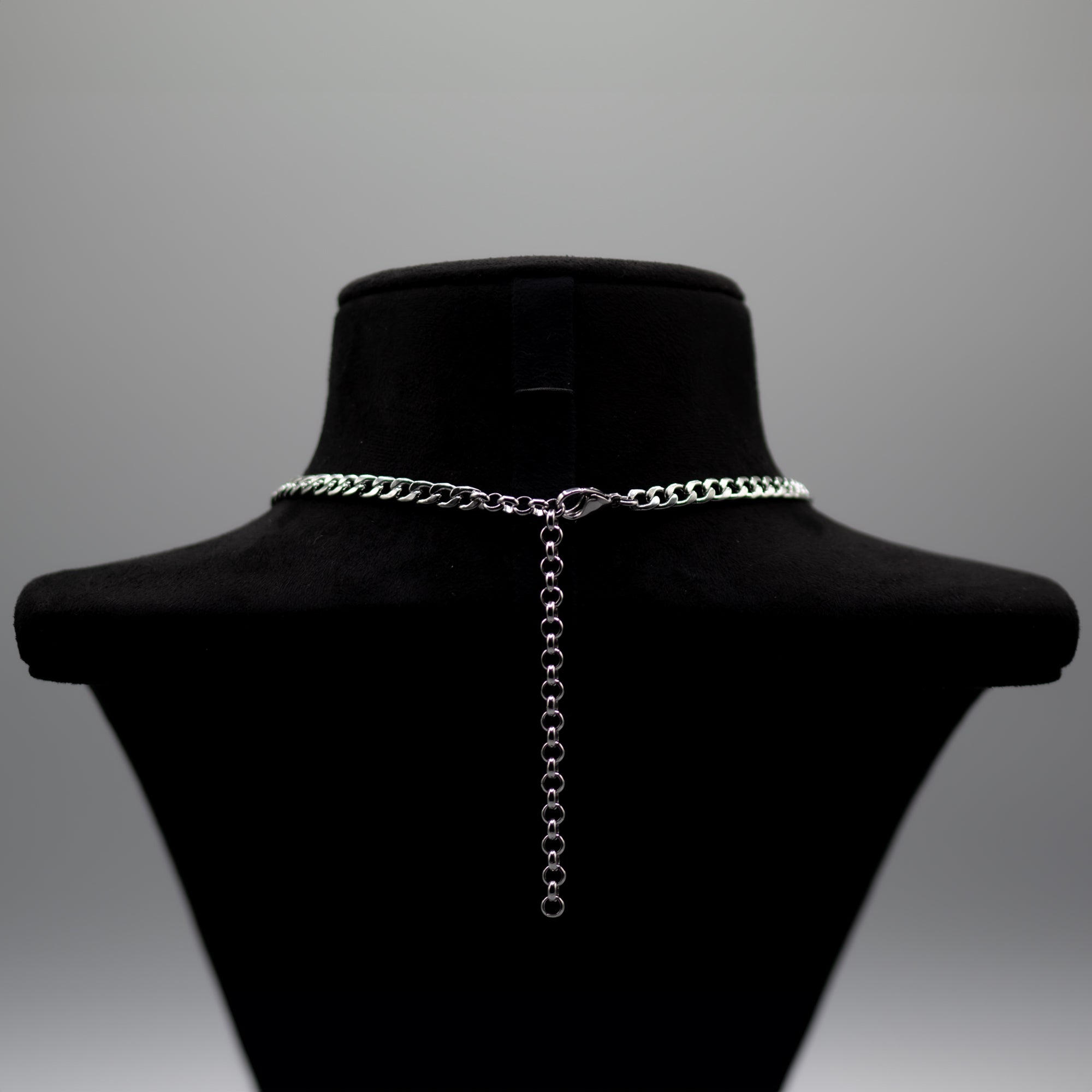 Daddy's Girl Choker Necklace - (Silver)