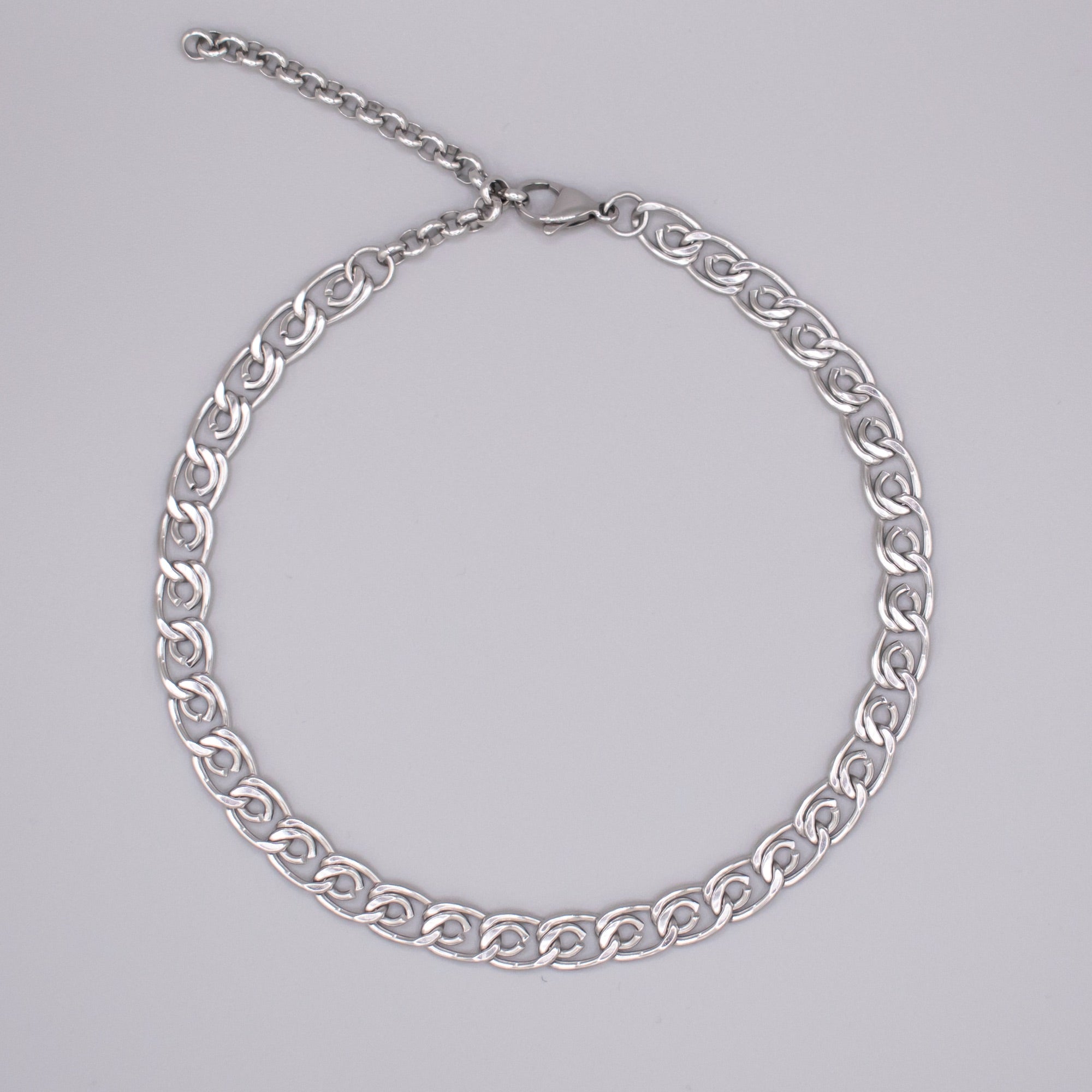 Lumachina Choker Halskette – (Silber) 8 mm