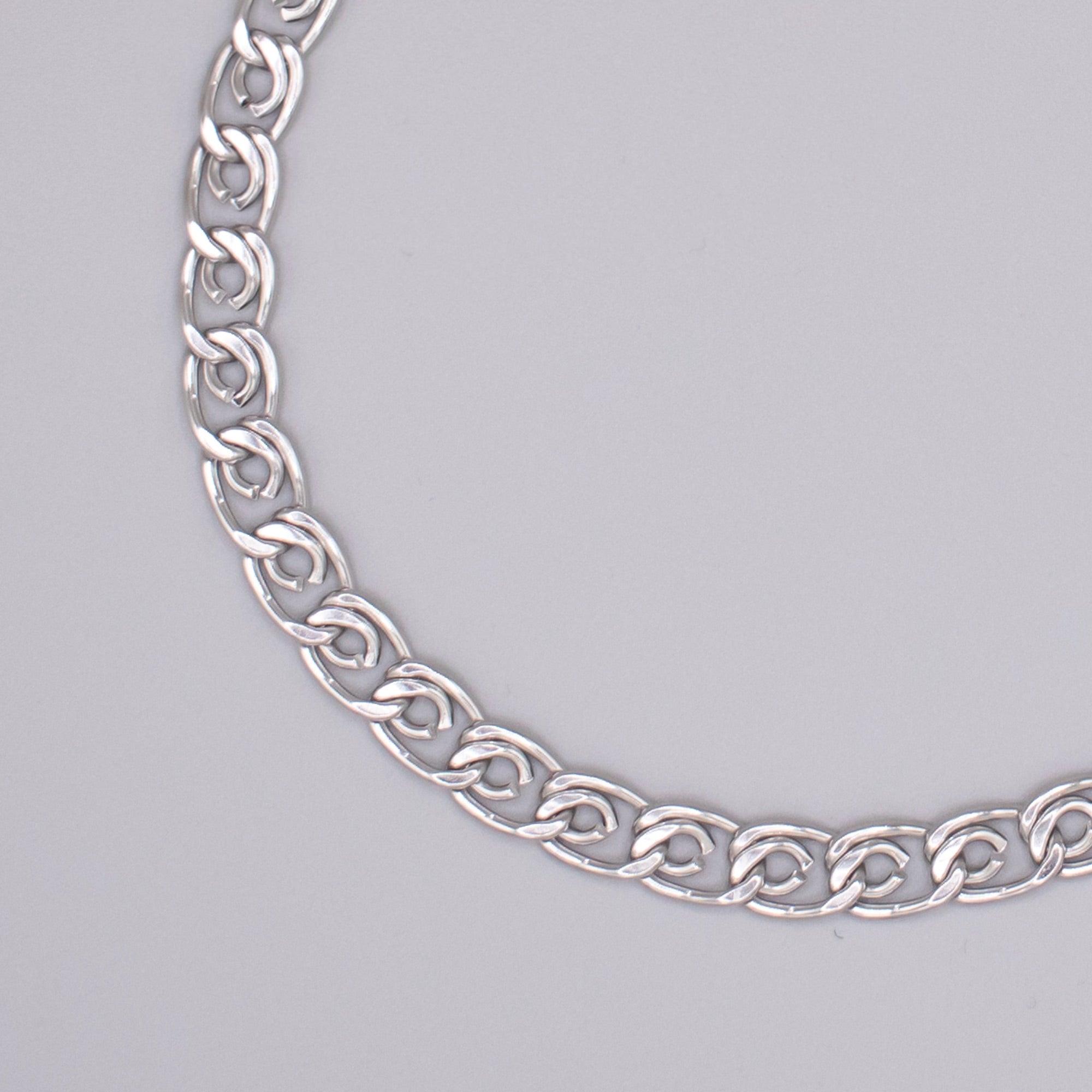 Lumachina Choker Halskette – (Silber) 8 mm