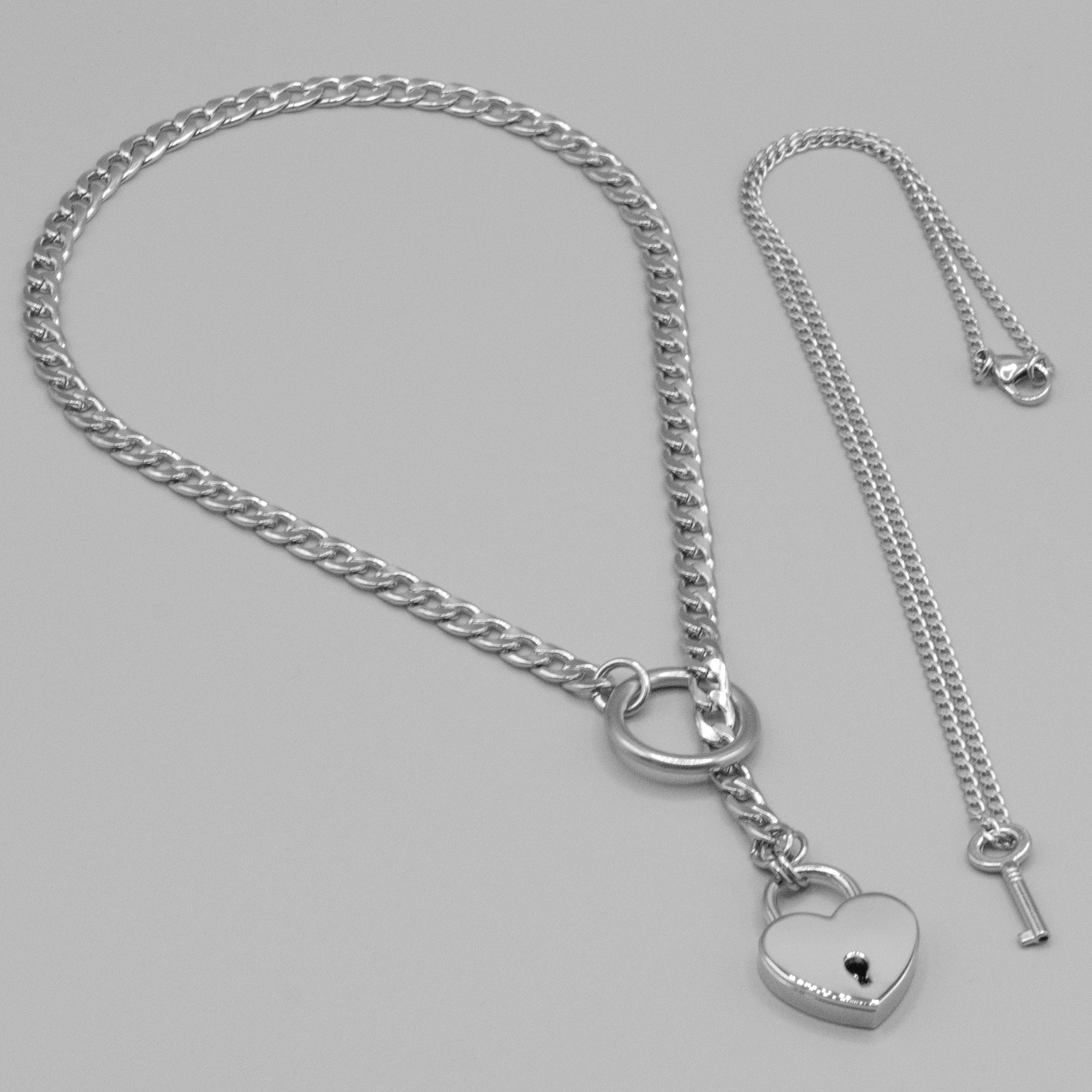 Baby Cuban Chain O Ring Slip Choker - 7mm