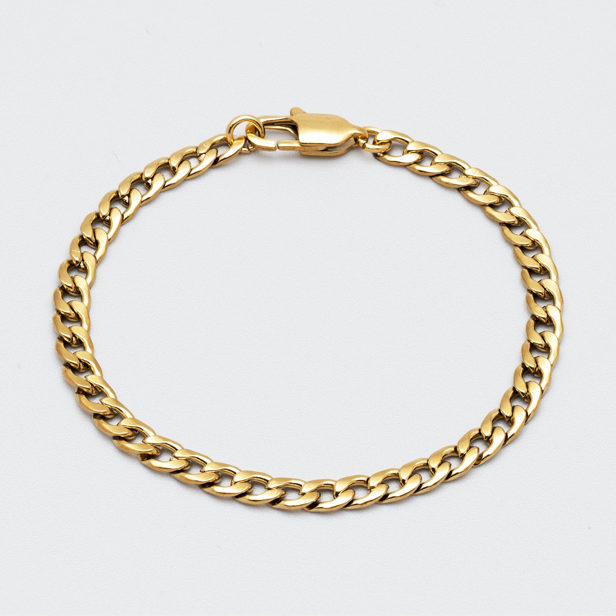 chunky 5mm Gold bracelet