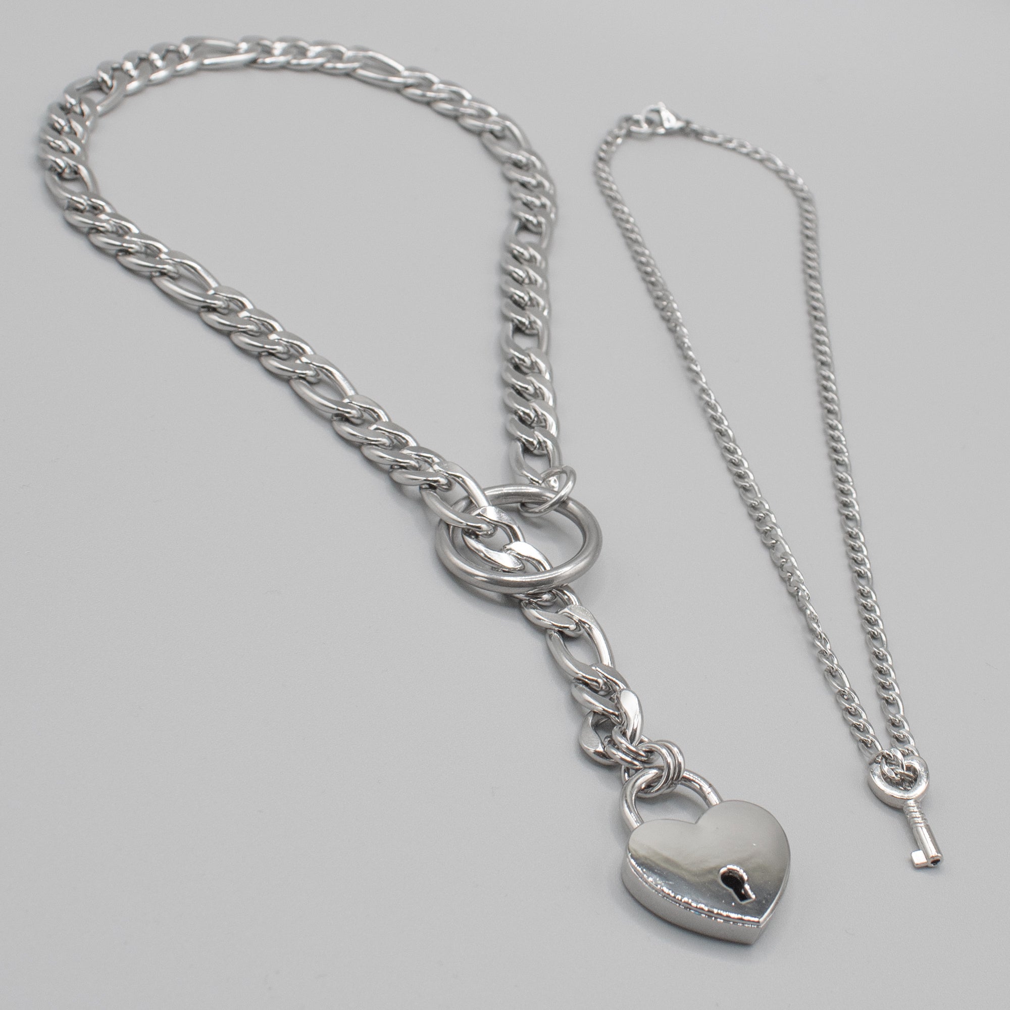 Figaro Chain O Ring Slip Choker - 12mm