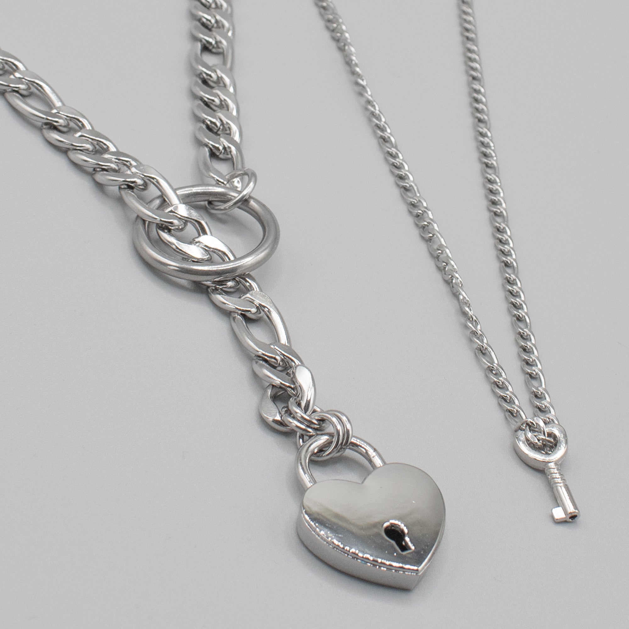 Figaro Chain O Ring Slip Choker - 12mm