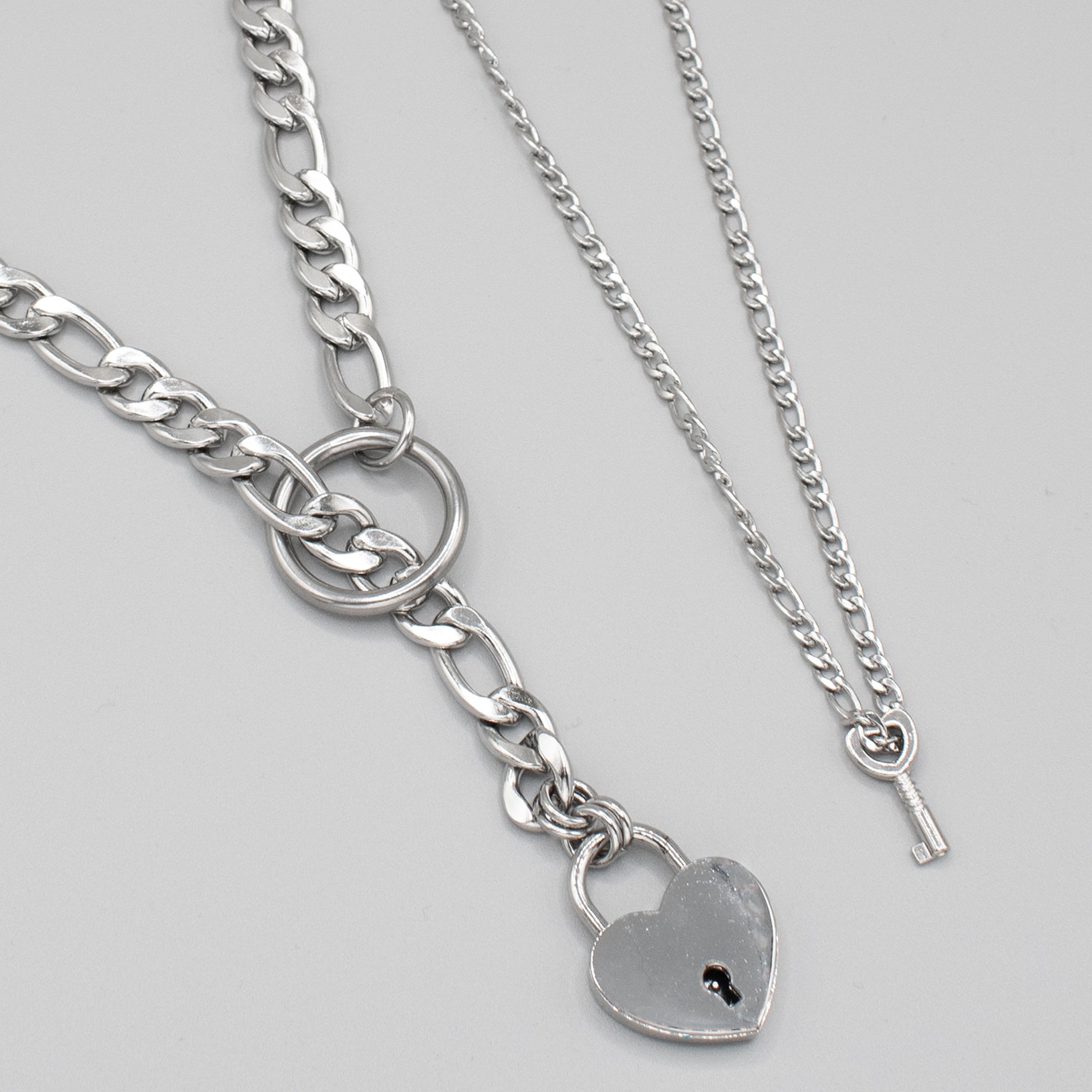 Figaro Chain O Ring Slip Choker - 12mm