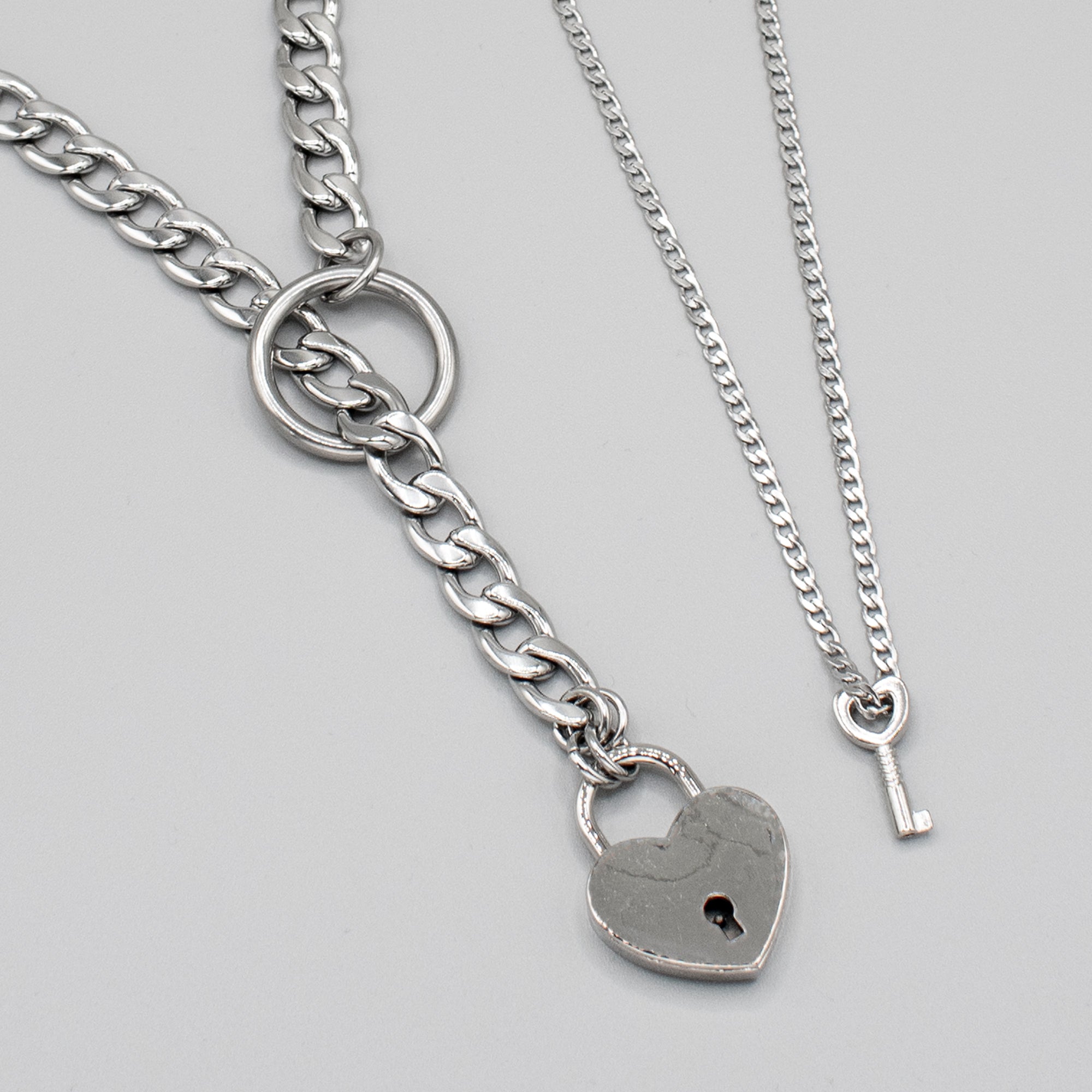 Cuban Link O Ring Slip Chain Choker - 12mm