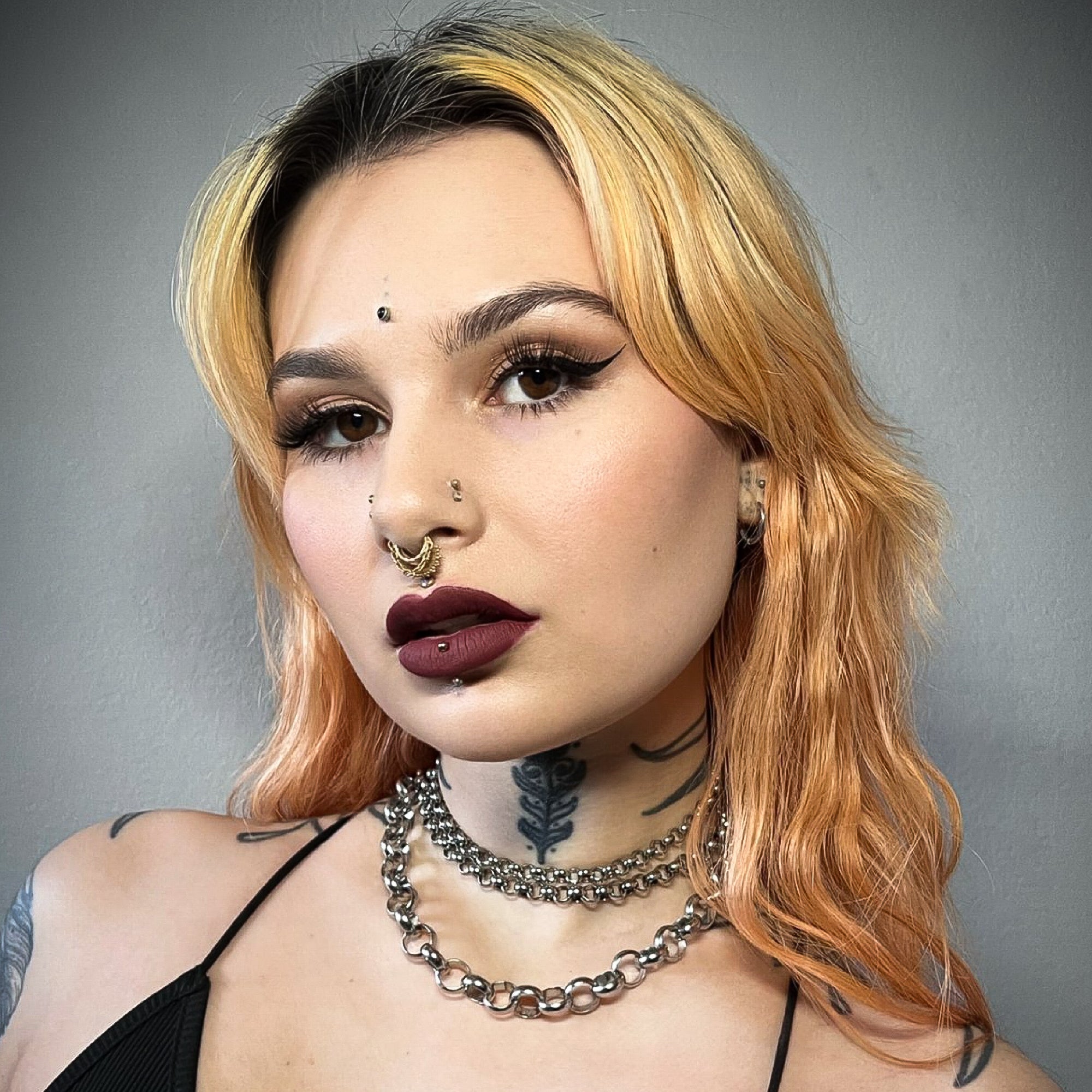Belcher Chain Necklace - (Silver) 6mm