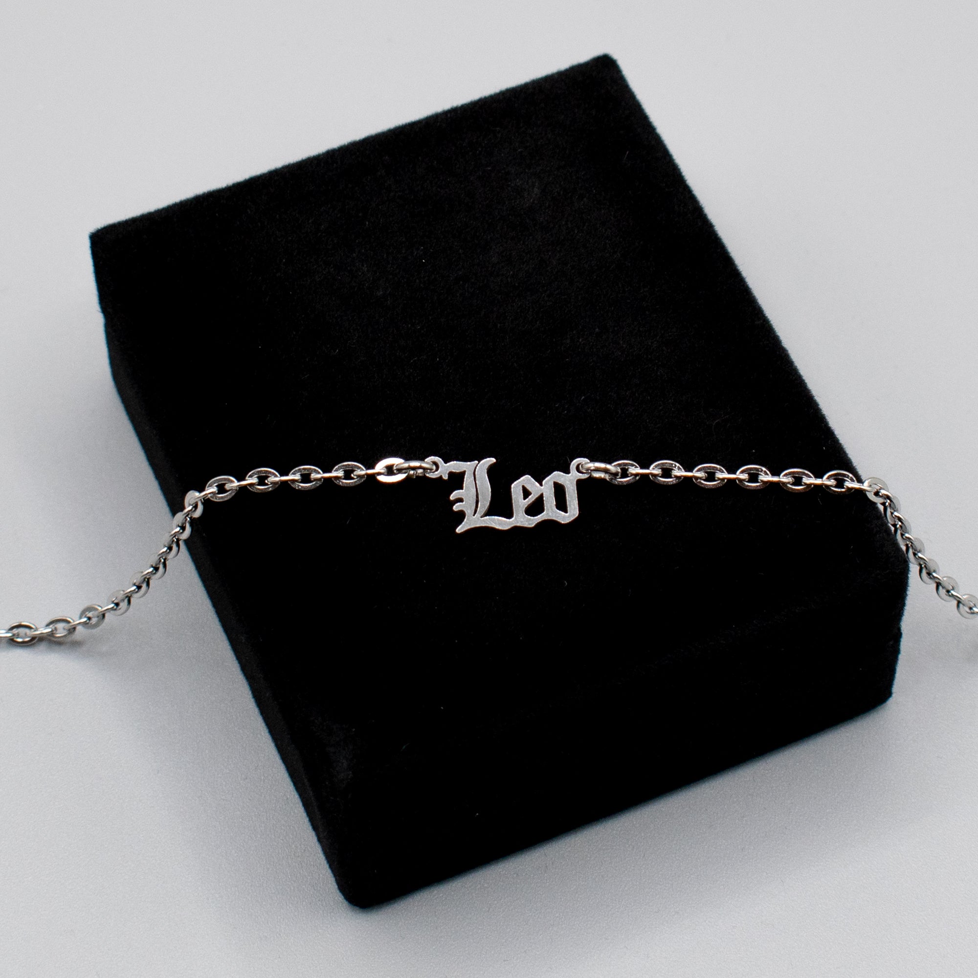 Halsband mit Sternzeichen Löwe (Silber)