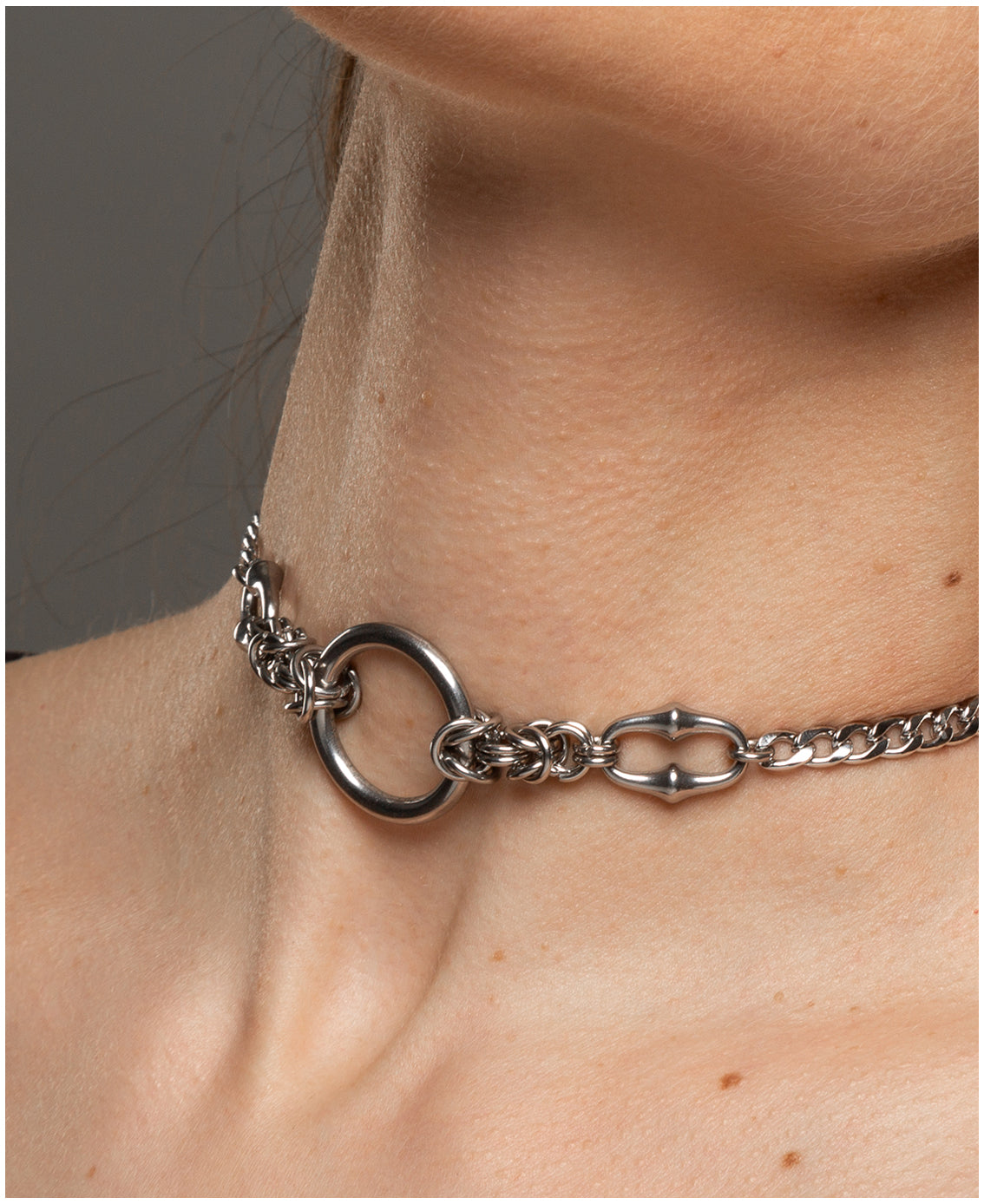 o ring choker necklaces