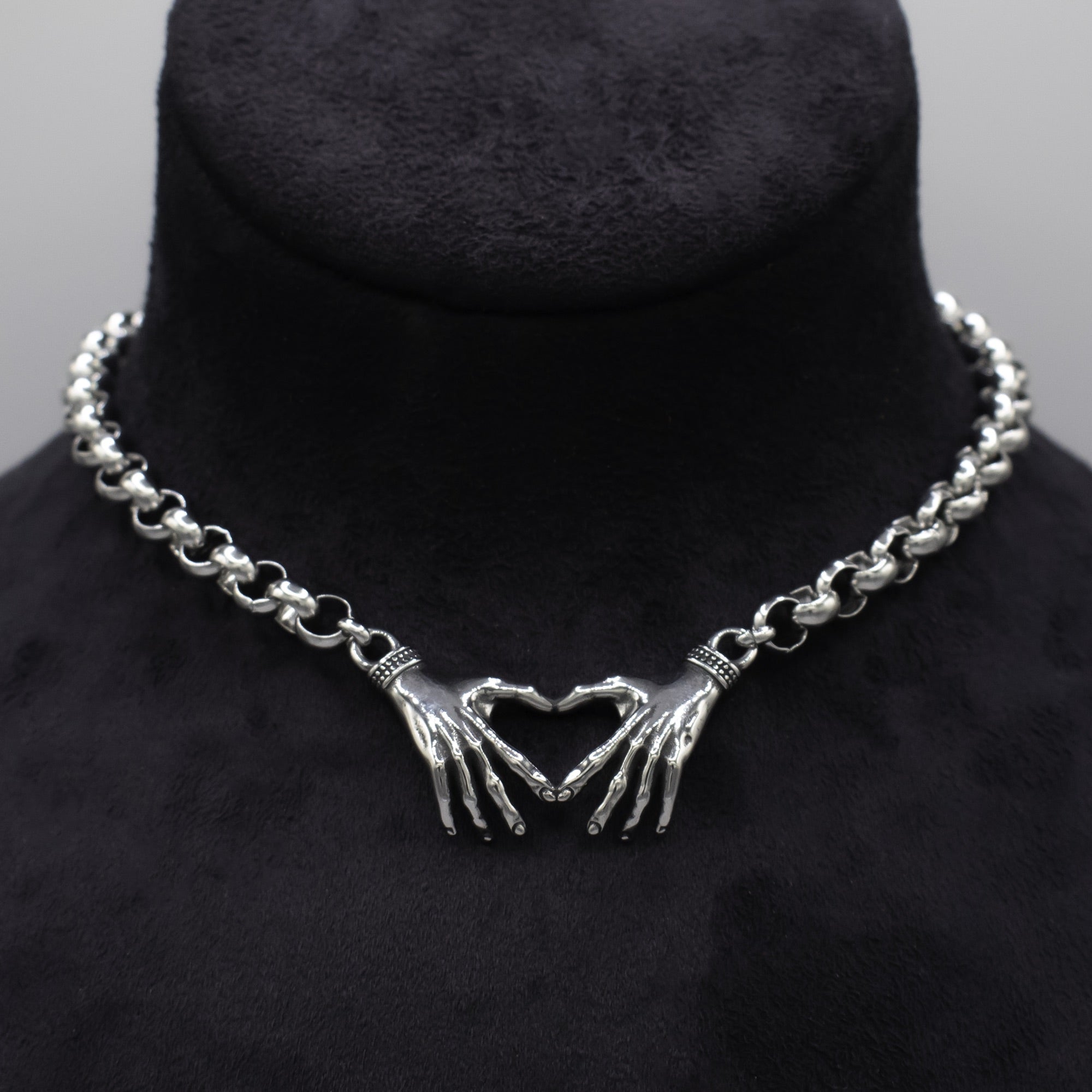 Stainless Steel Claddagh Choker