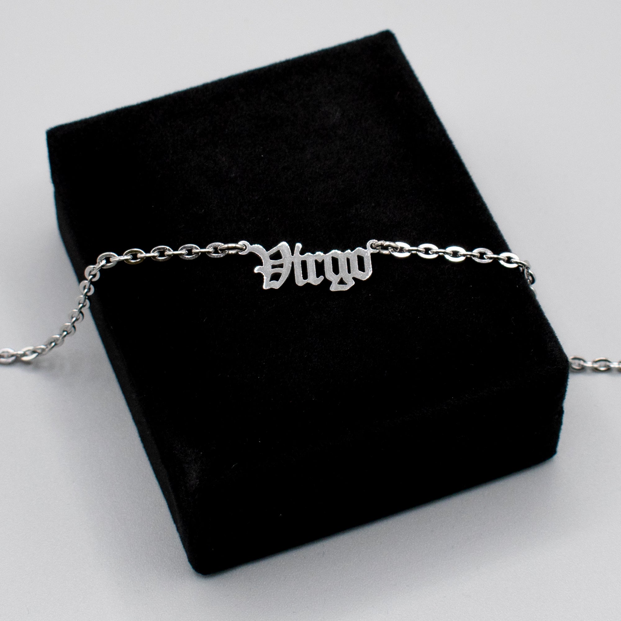 Halsband mit Sternzeichen Jungfrau (Silber)