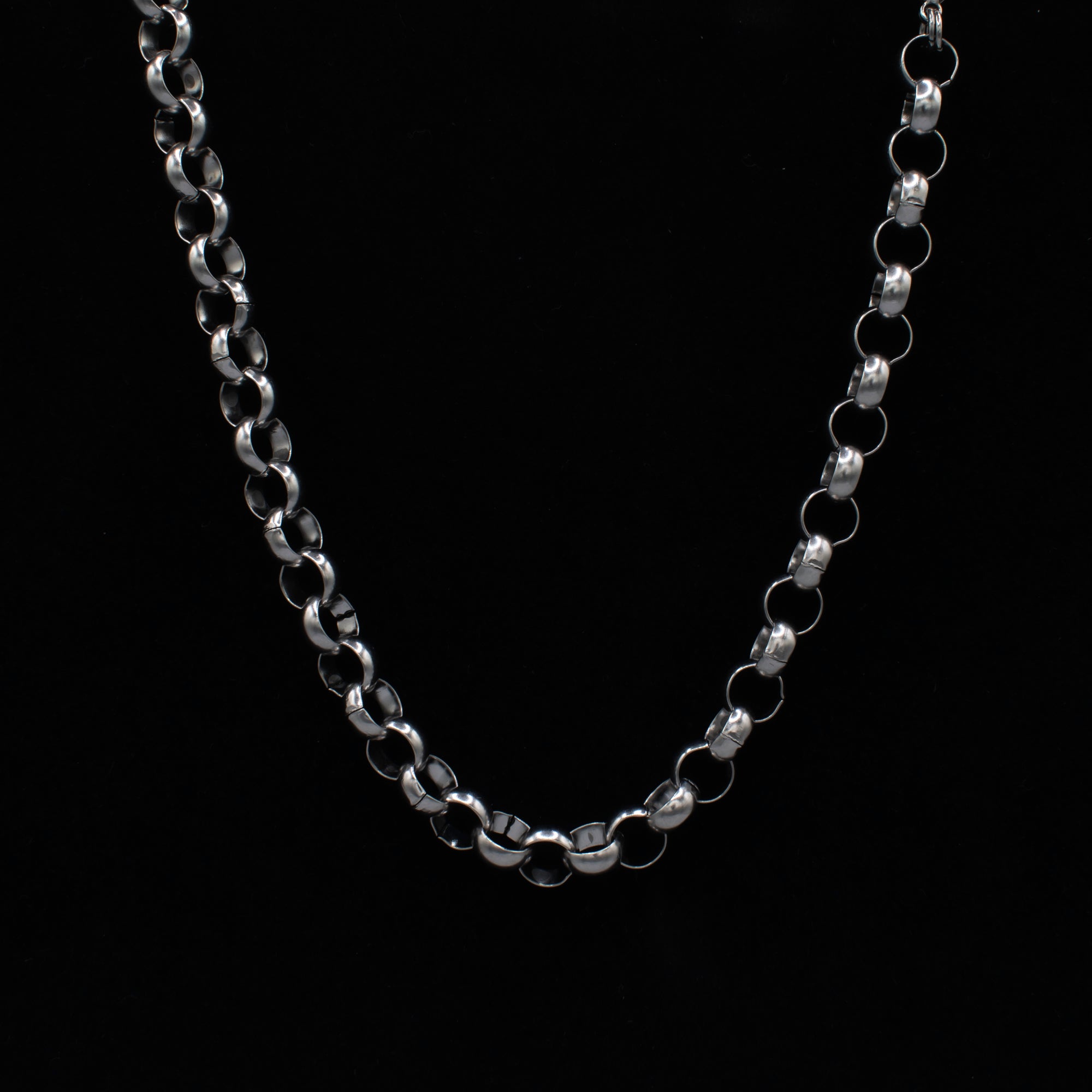 Belcher Necklace - (Silver) 10mm