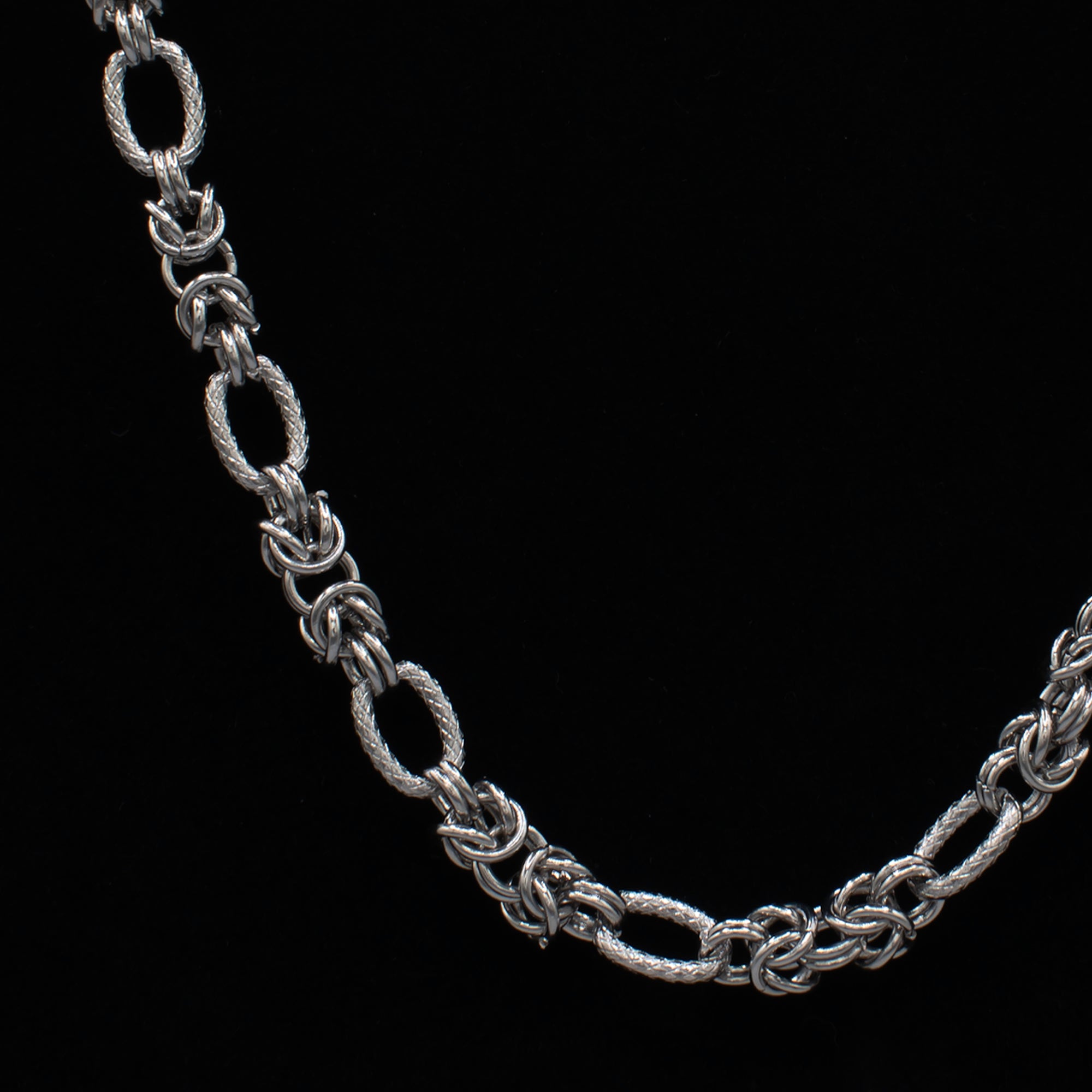 Byzantine Bracelet - (Silver) 10mm