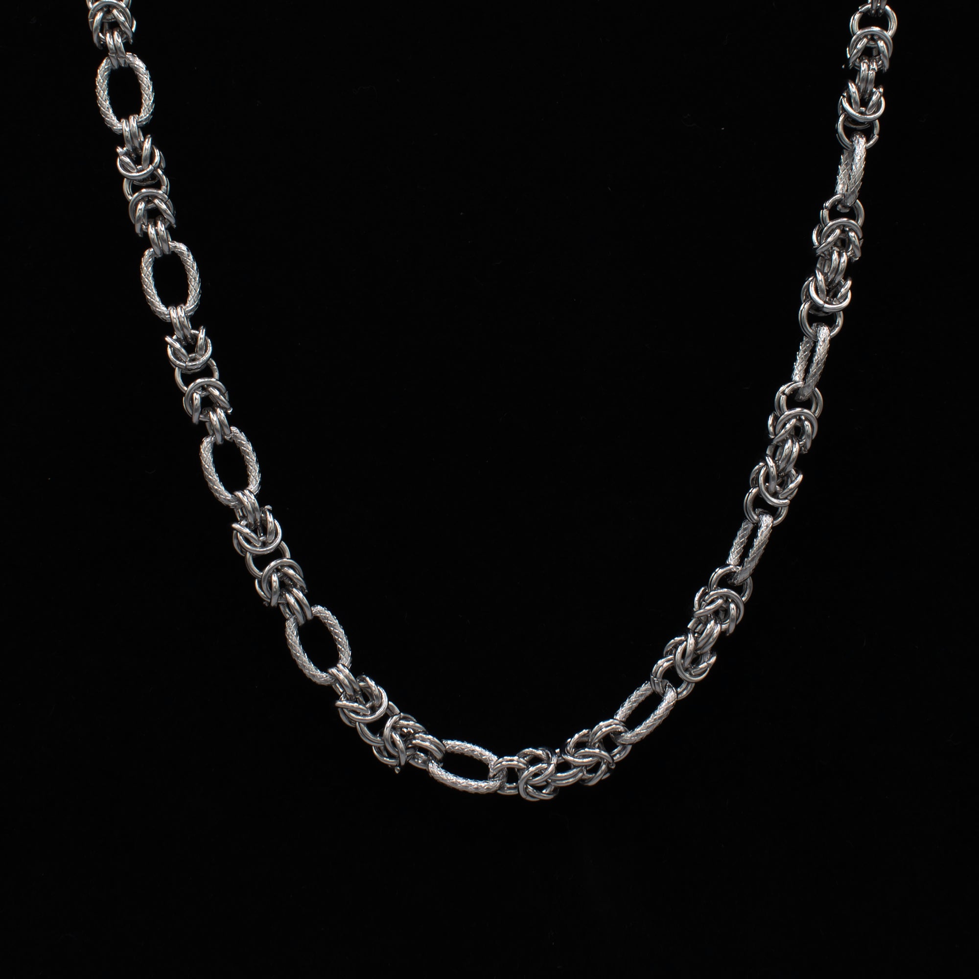 Byzantine Necklace - (Silver) 10mm