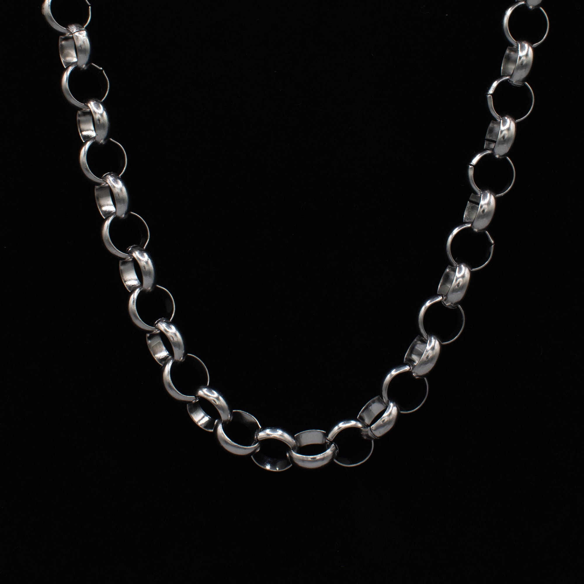 Belcher Necklace - (Silver) 12mm