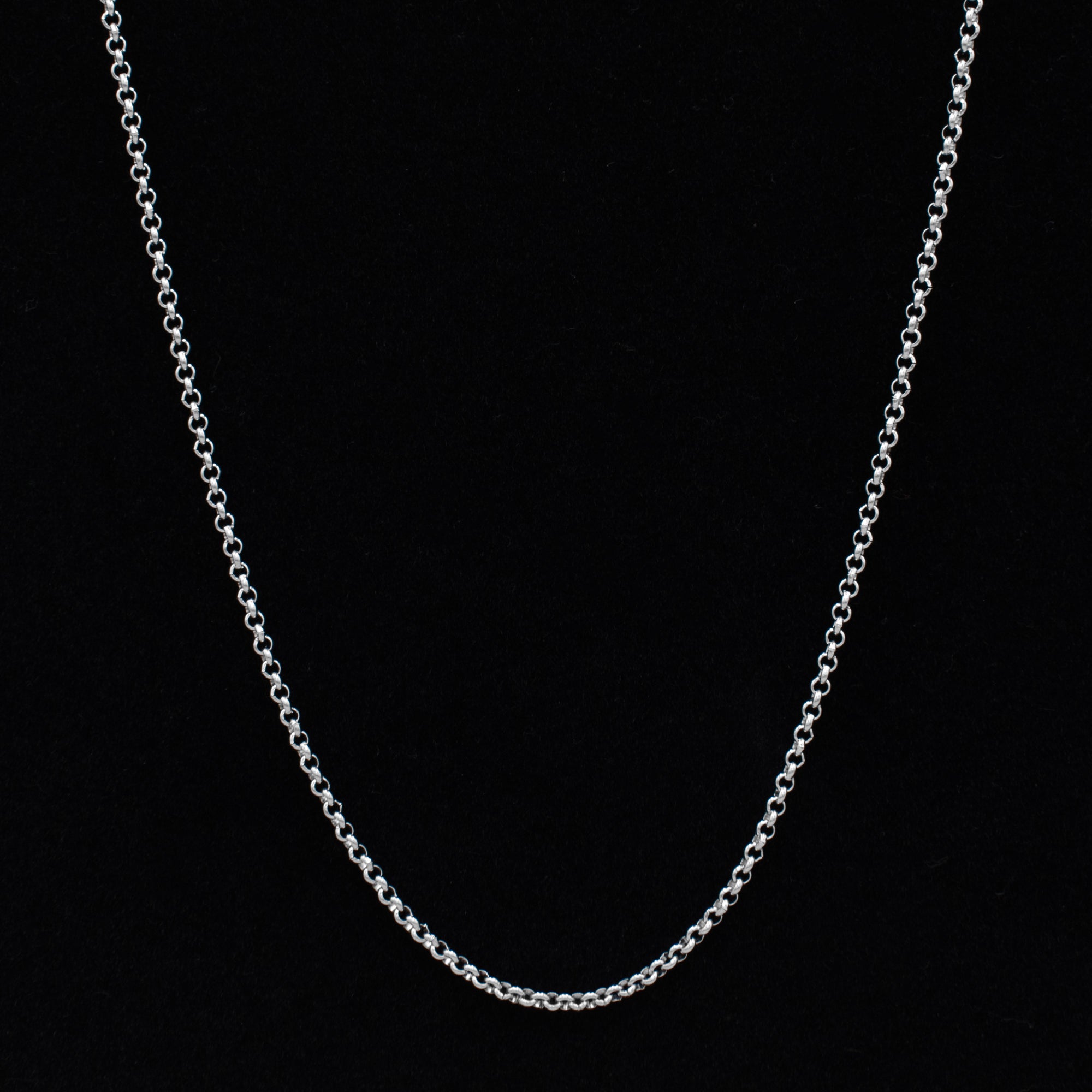 Collier Belcher - (Argent) 2 mm