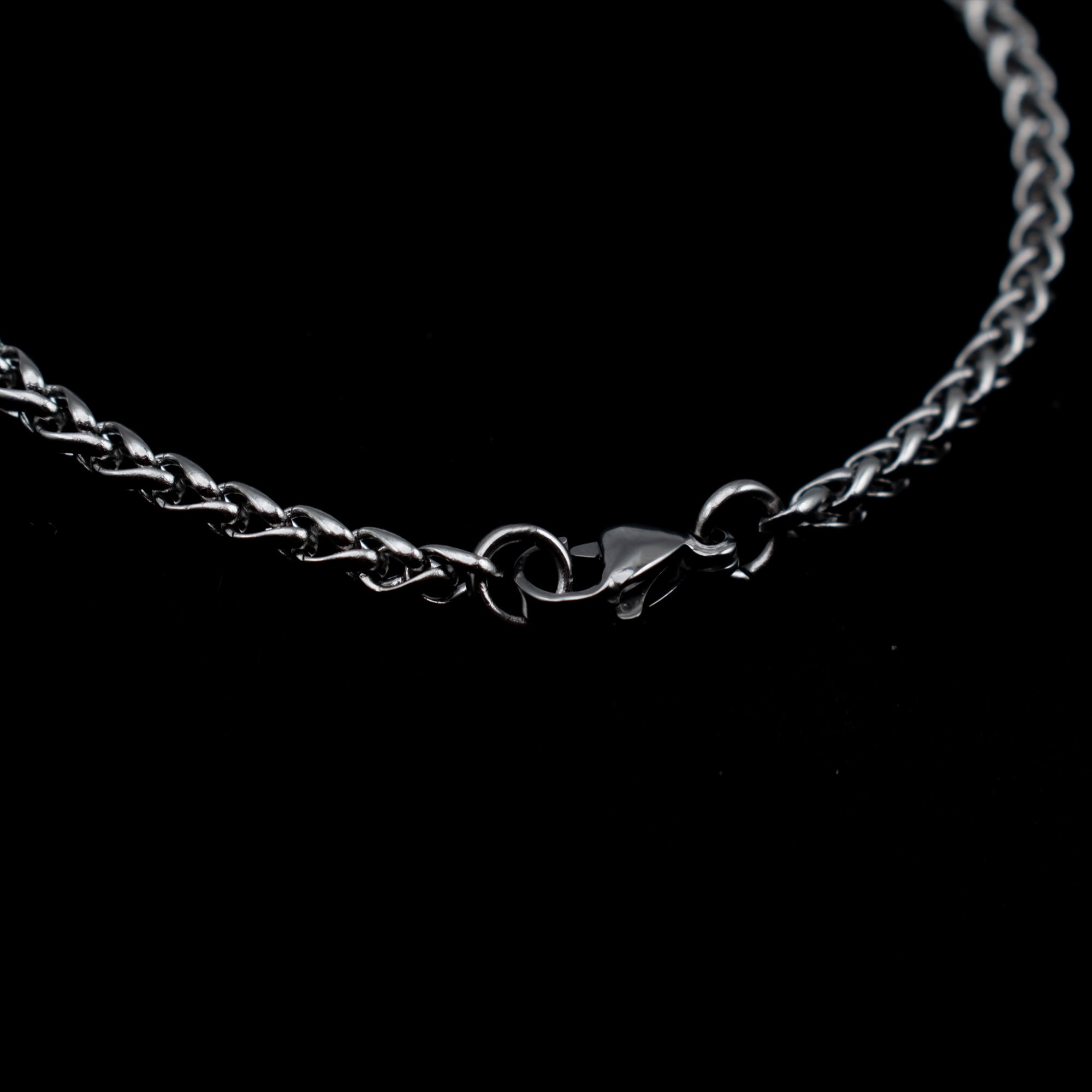 Foxtail Bracelet - (Silver) 3mm