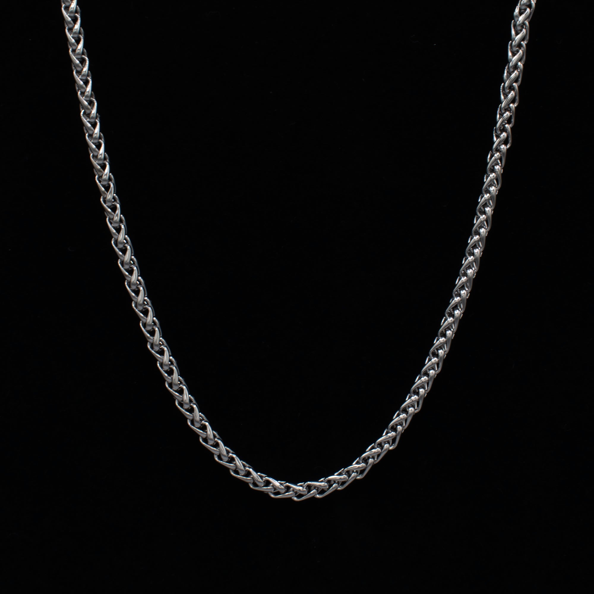 Foxtail Necklace - (Silver) 5mm