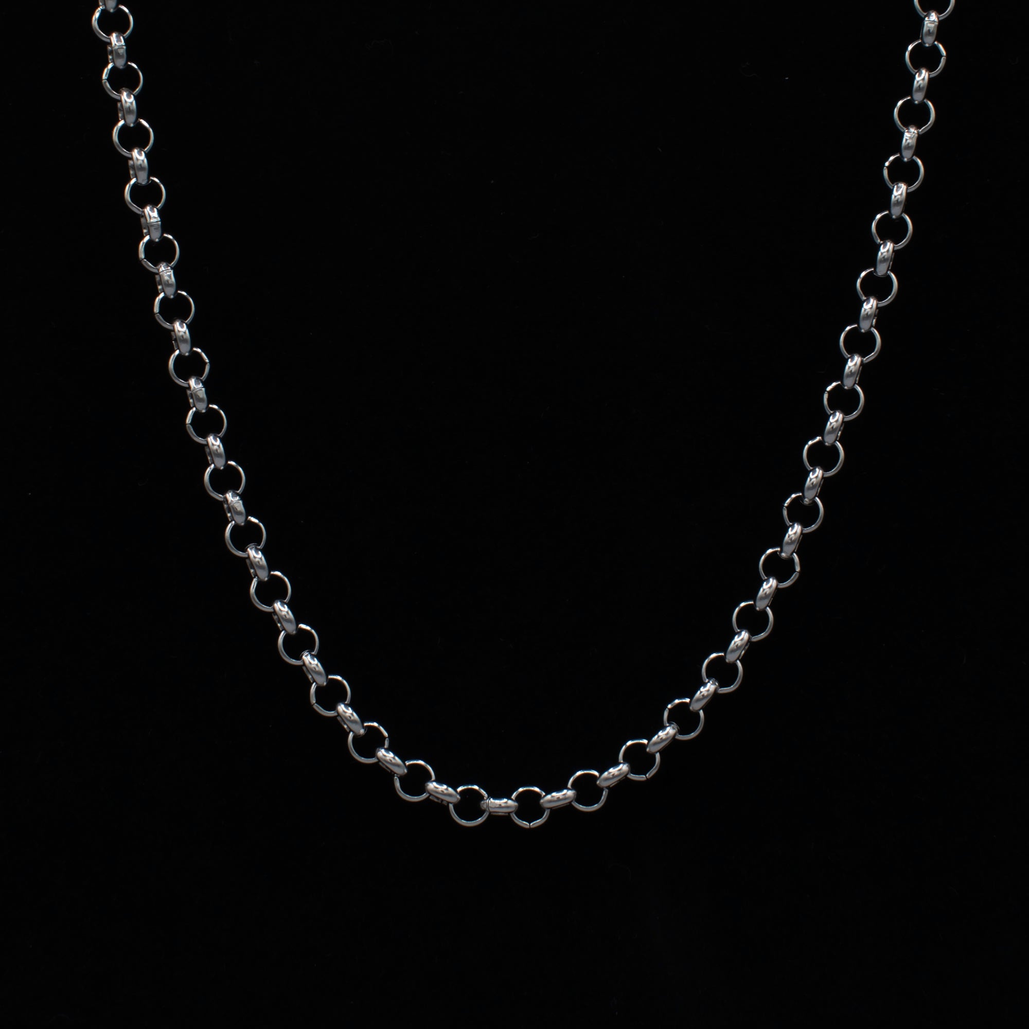 Belcher Necklace - (Silver) 6mm