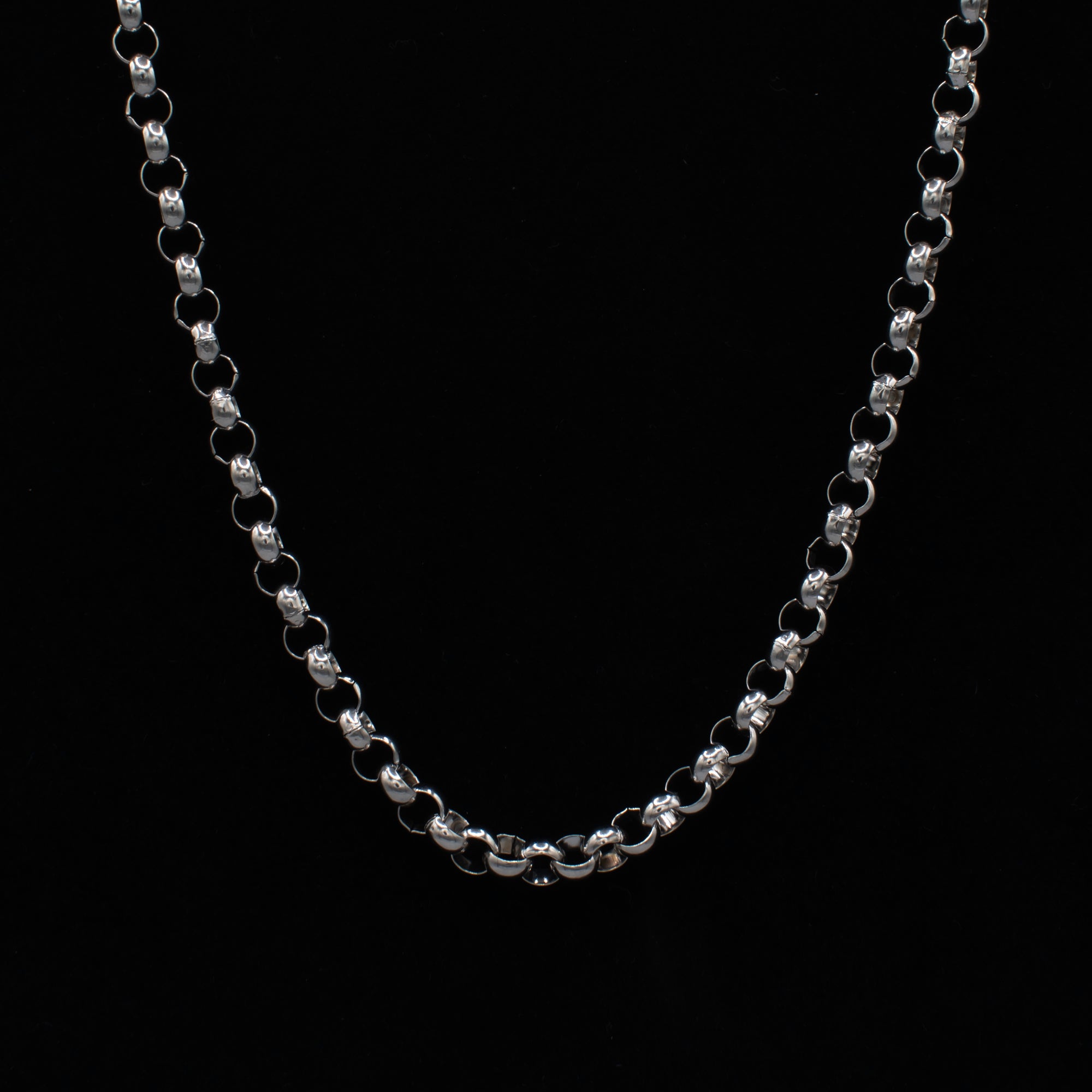 Belcher Necklace - (Silver) 7mm