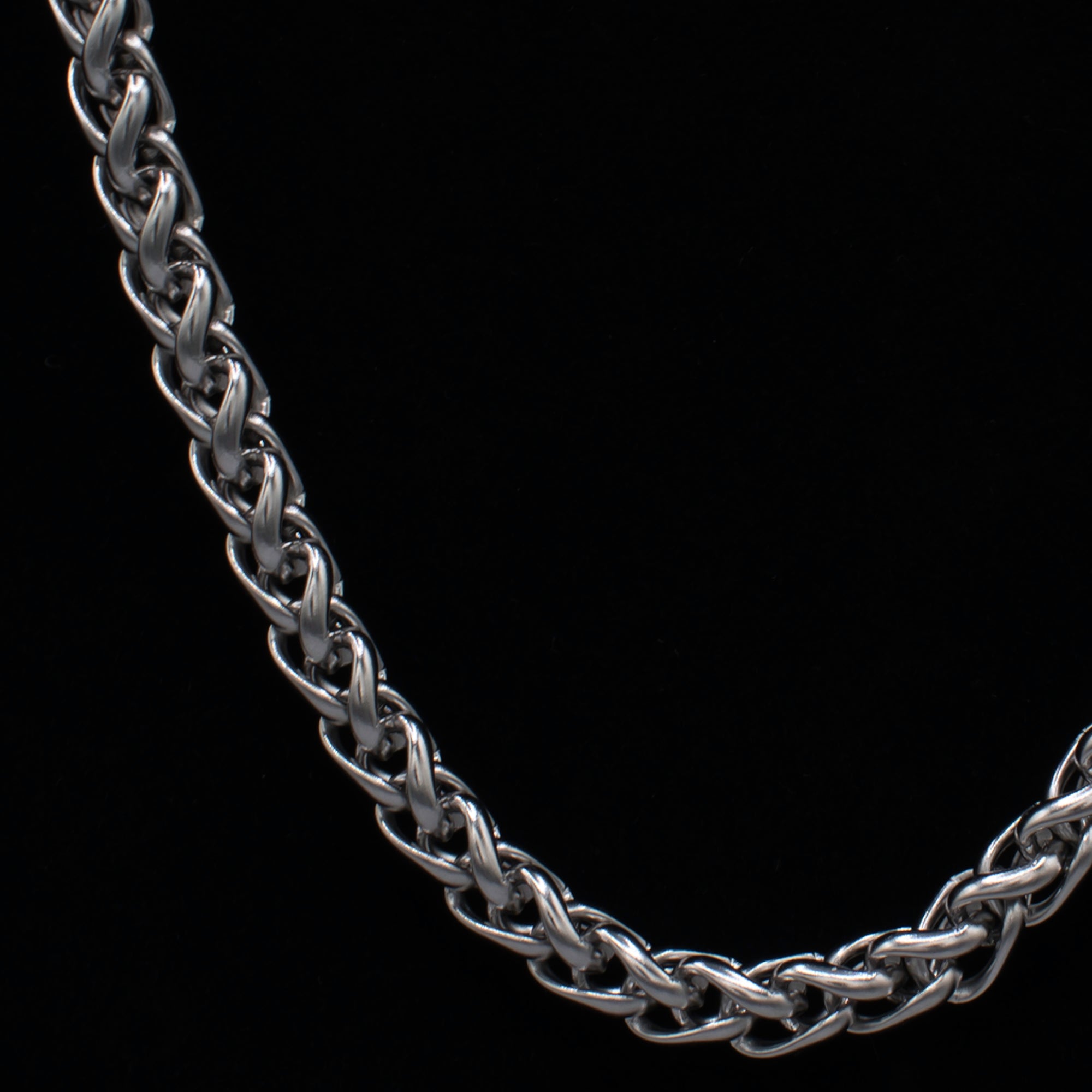 Silver Foxtail Necklace - 8mm