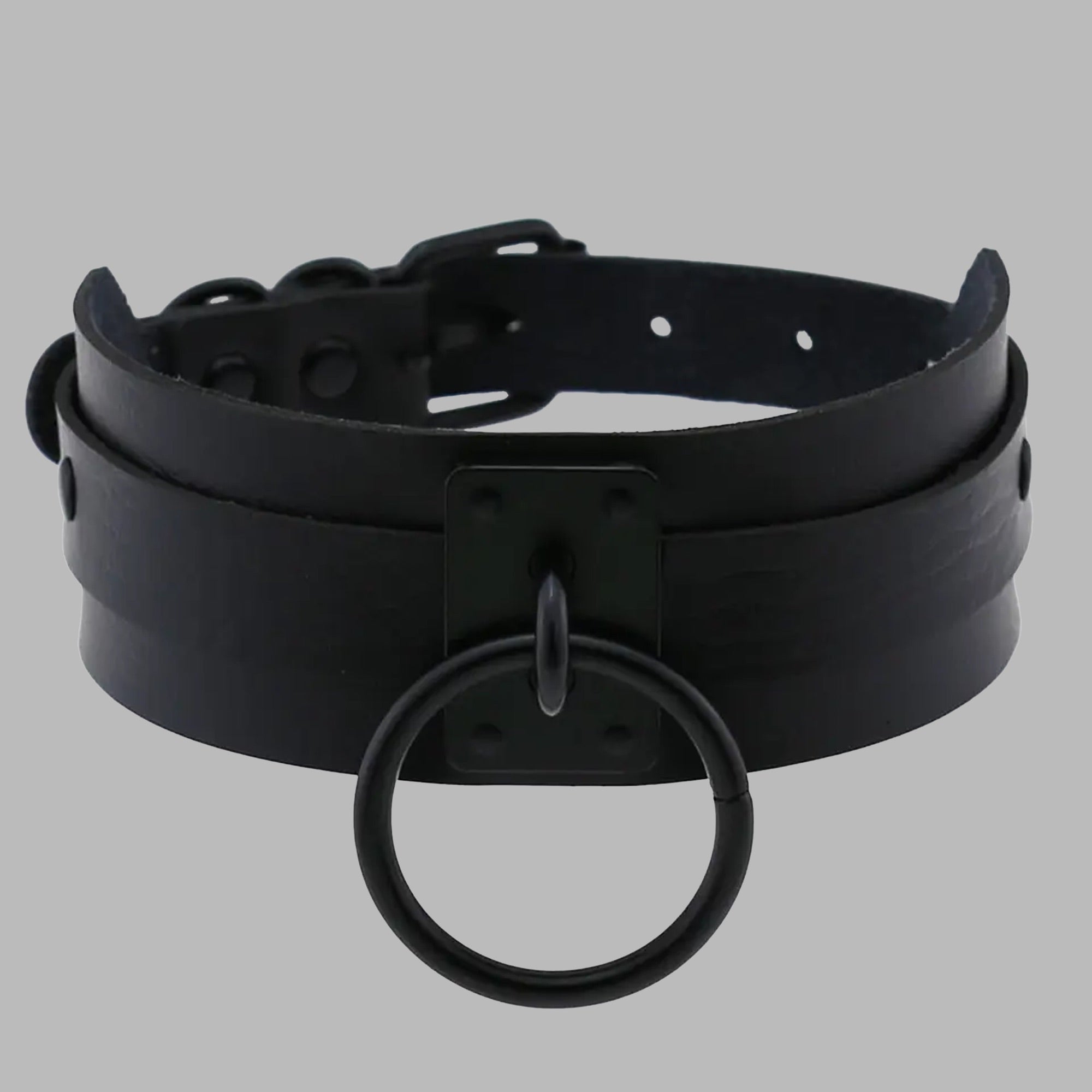 Blacked Out O Ring Collar