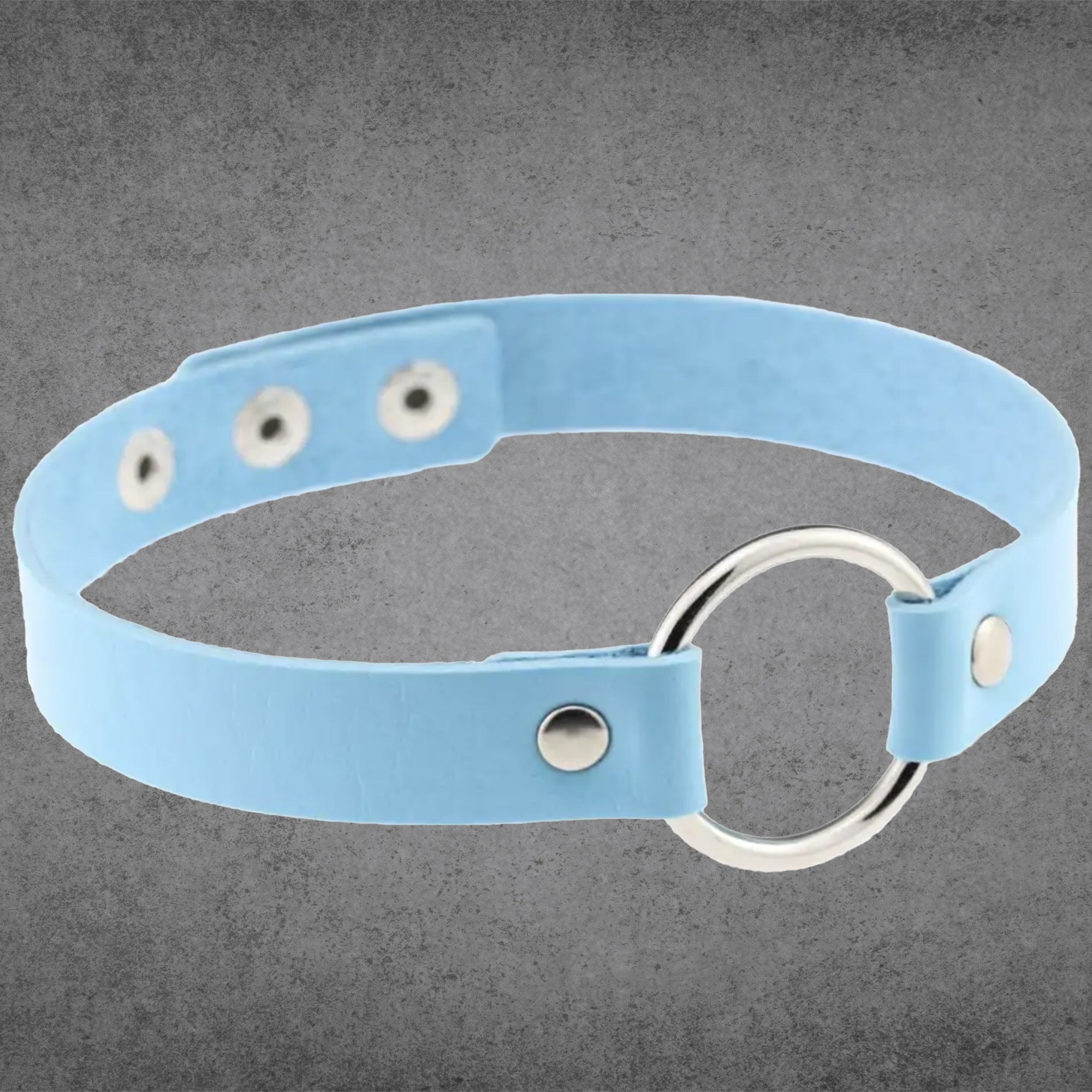 Classic O Ring Collar - Baby Blue