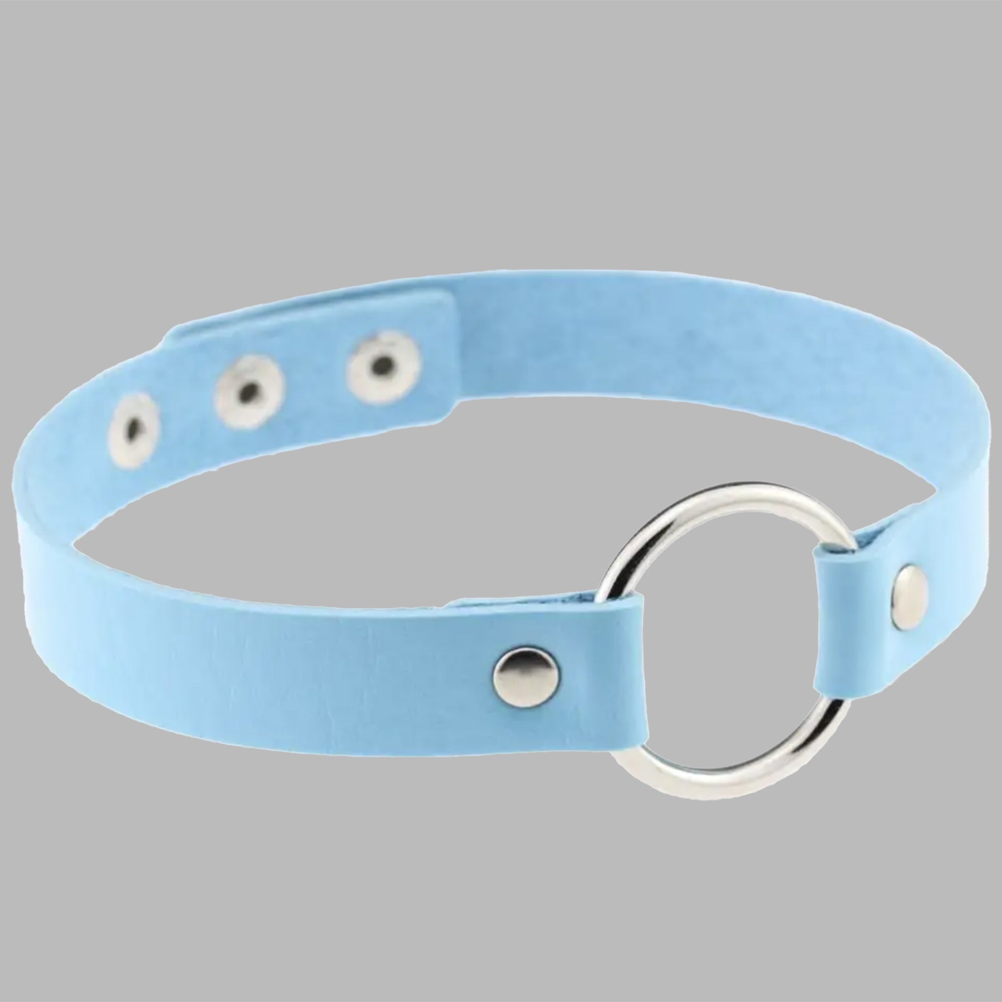 Classic O Ring Collar - Baby Blue