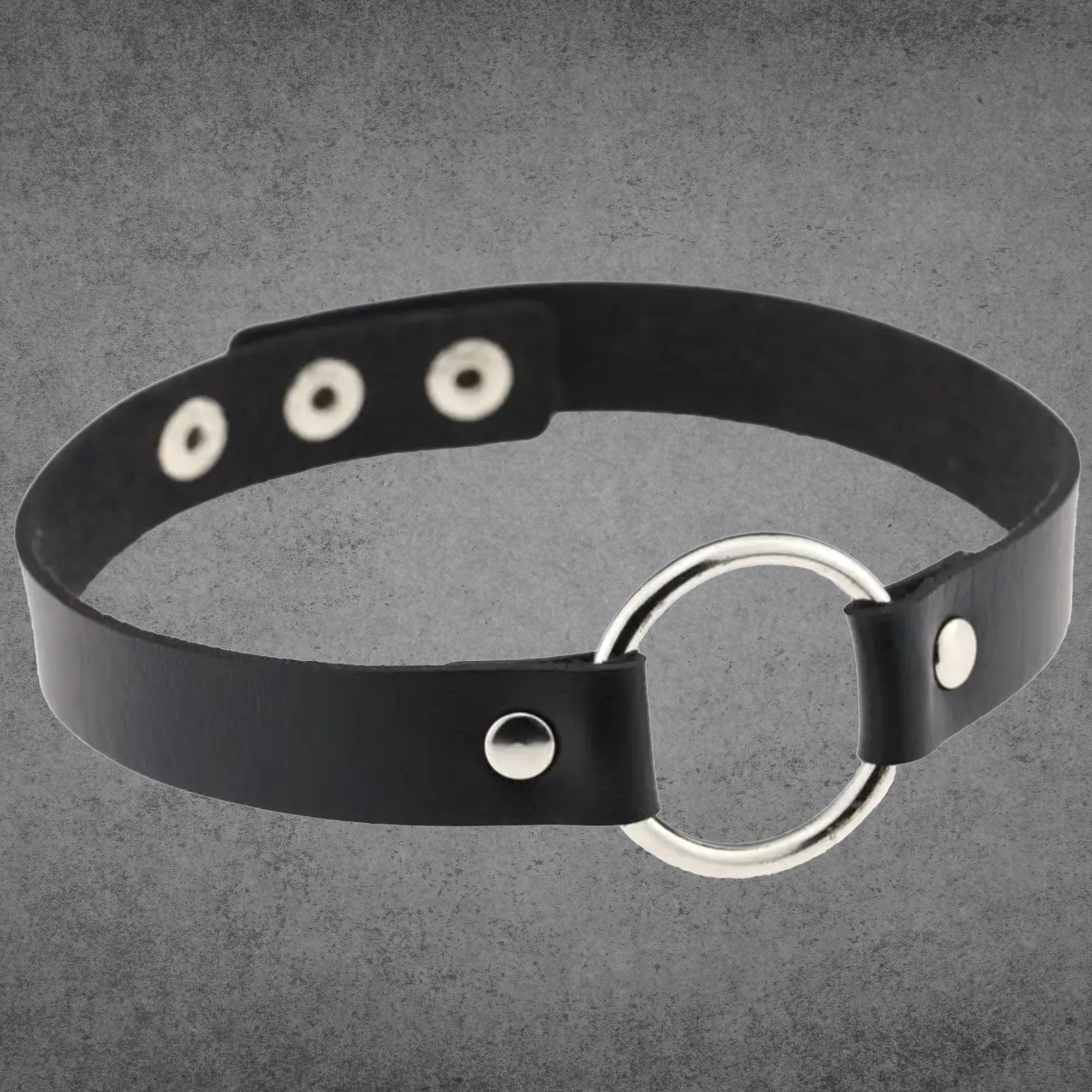 Classic O Ring Collar - Black