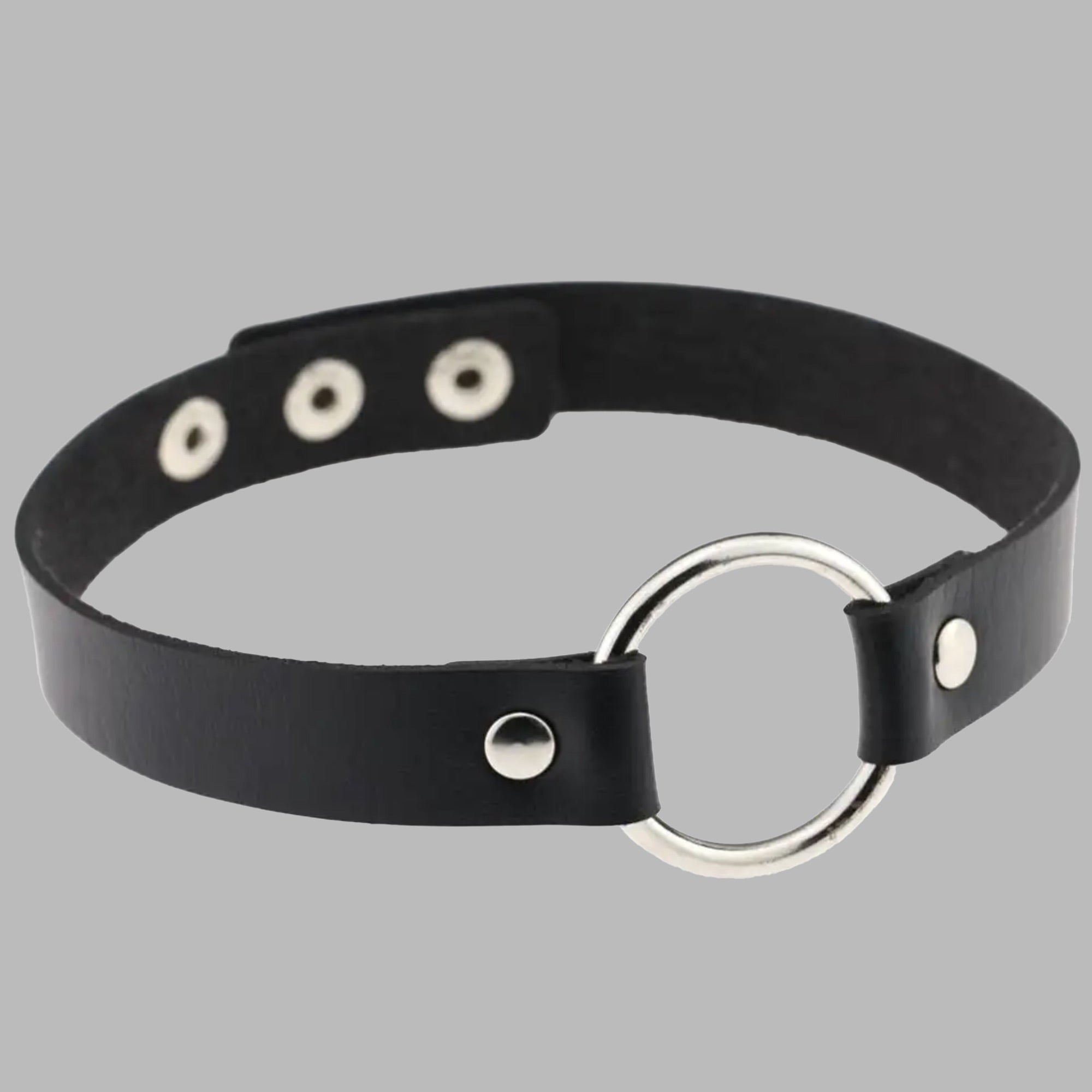 Classic O Ring Collar - Black