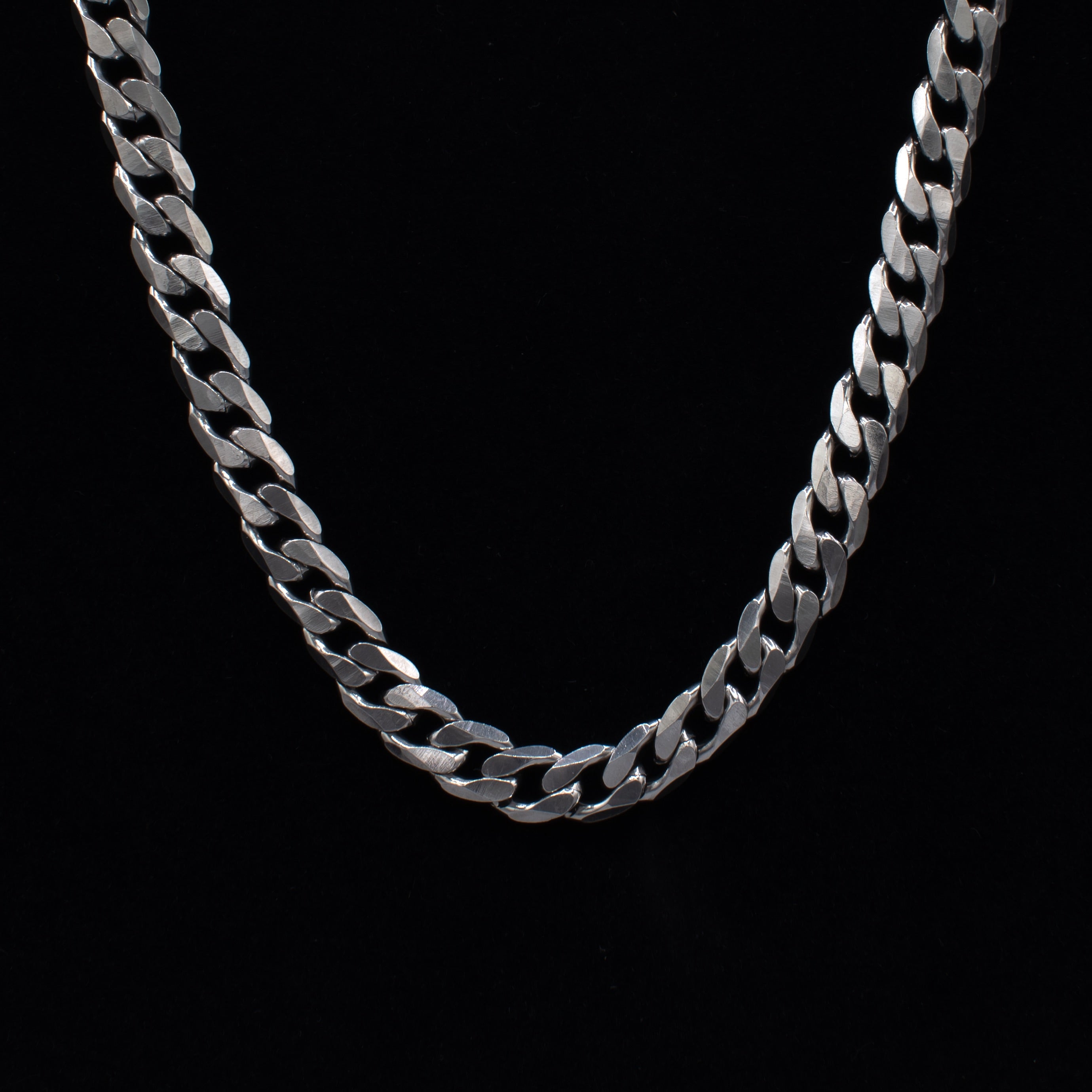 Cuban Link Necklace - (Silver) 10mm
