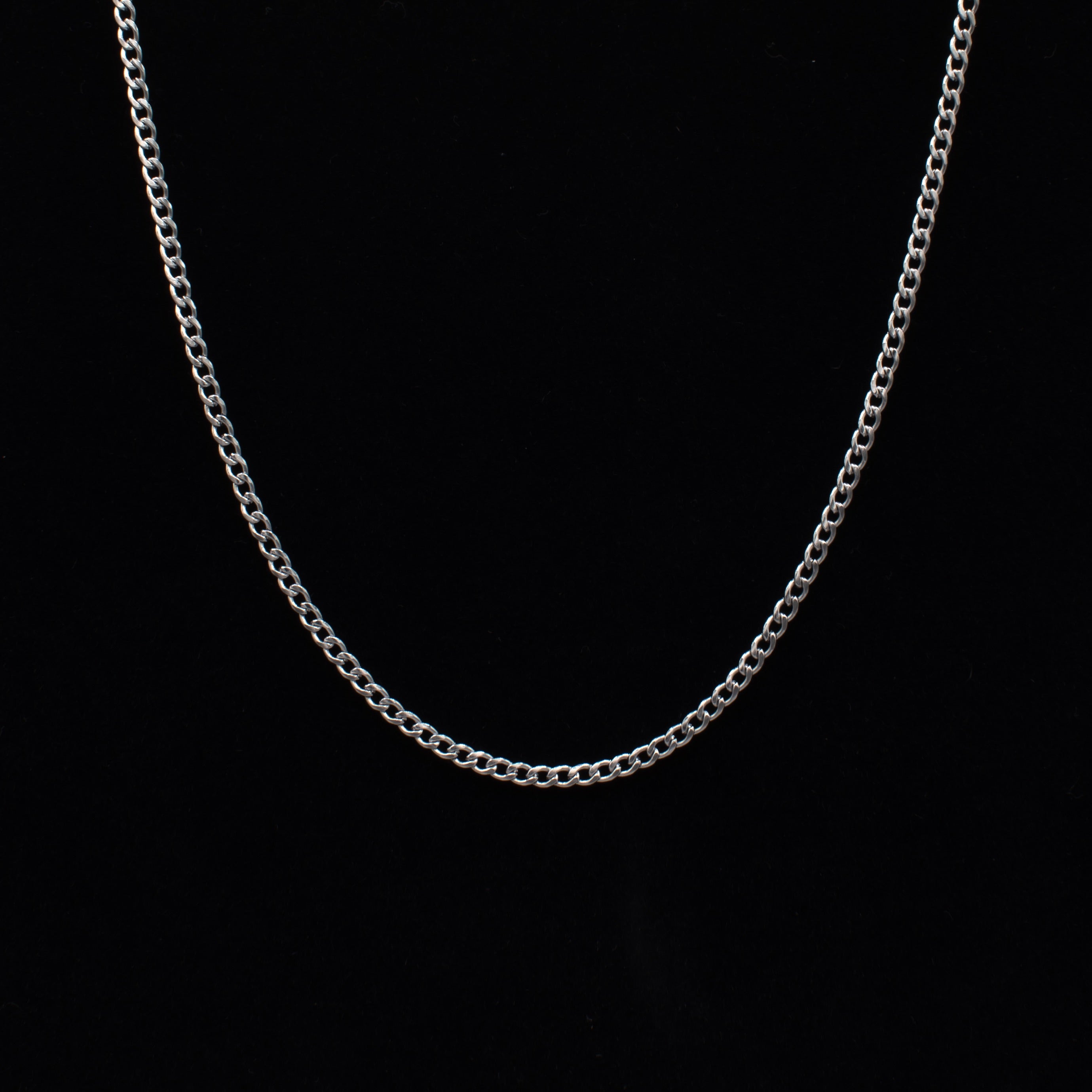 stainless steel cuban necklace