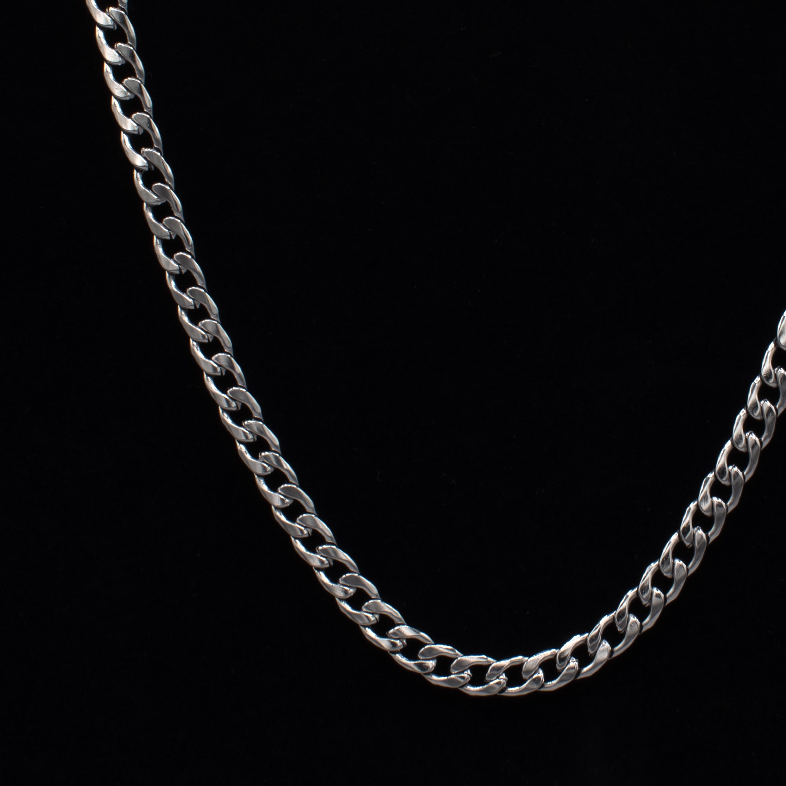 5mm stainless steel necklace available in a choice of lengths 