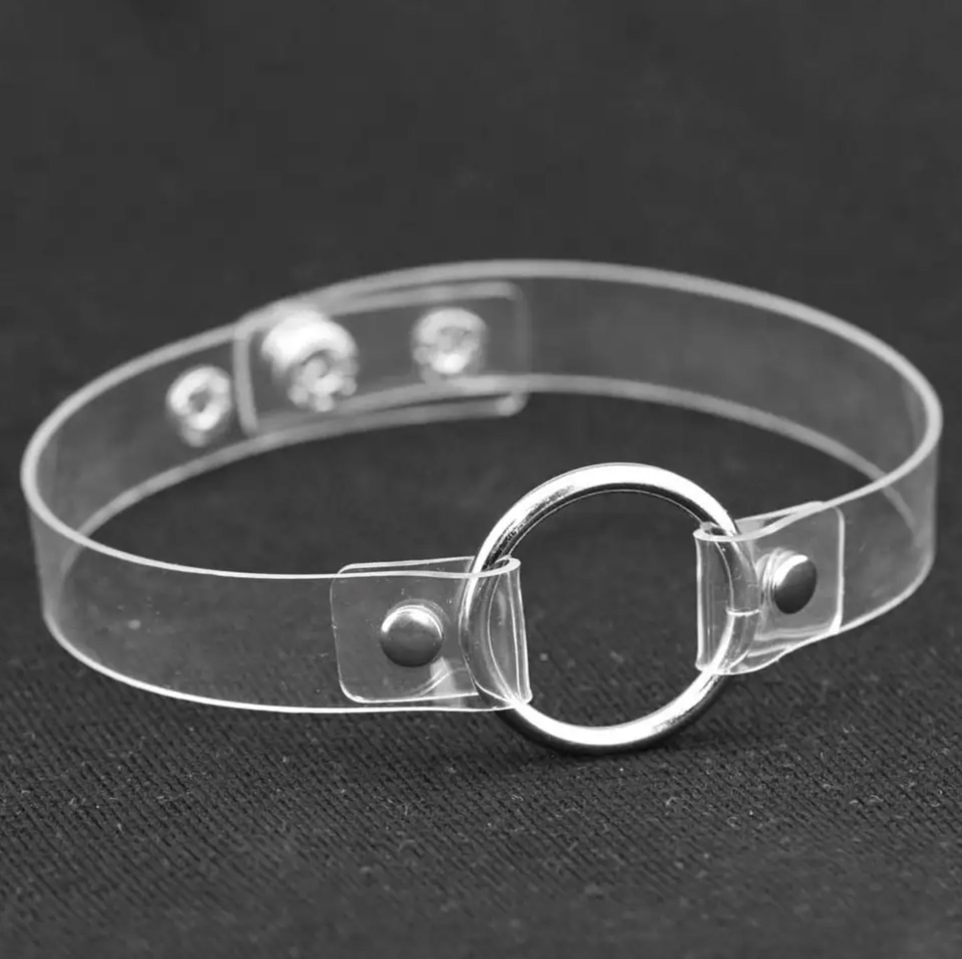 Classic O Ring Collar - Clear