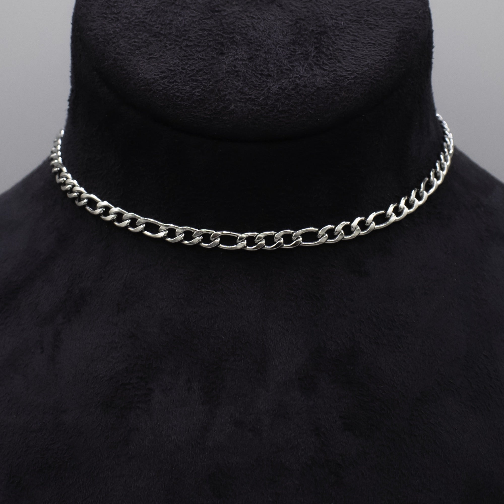 5mm figaro choker necklace