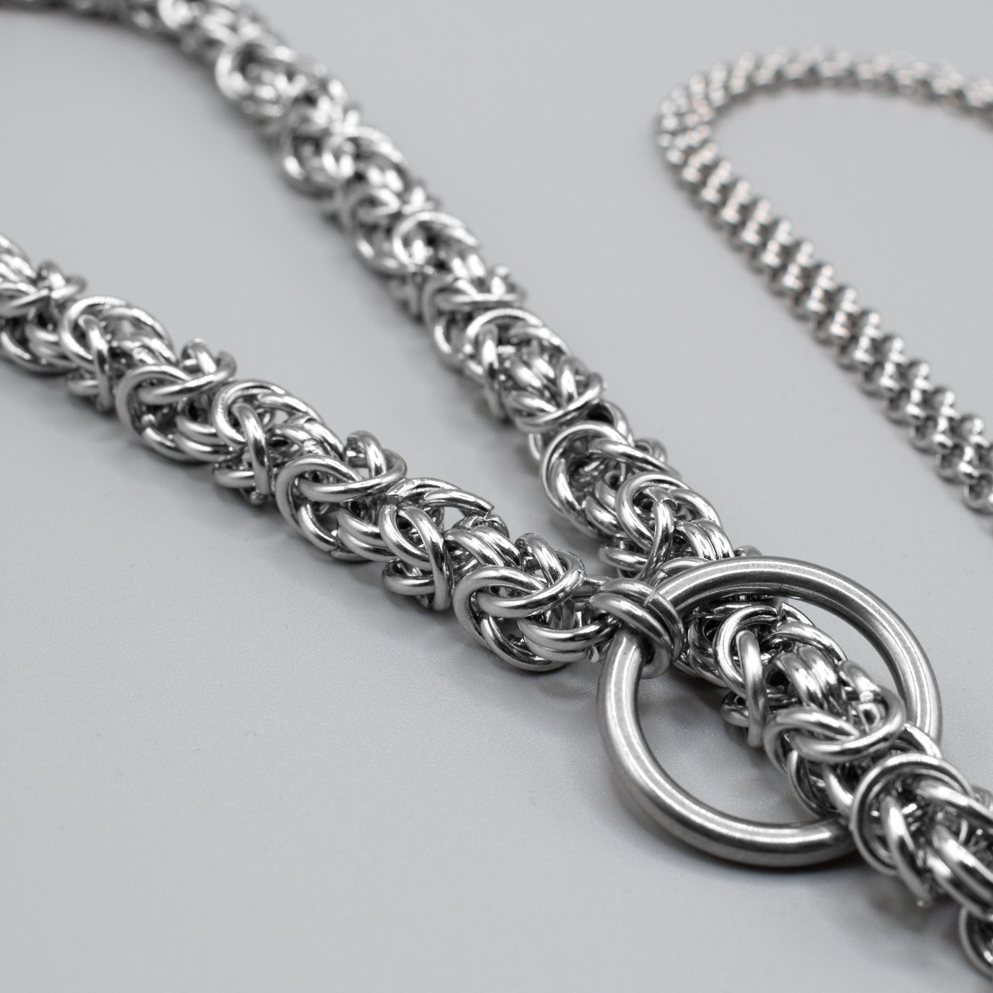 Chainmail O Ring Slip Choker - 12mm