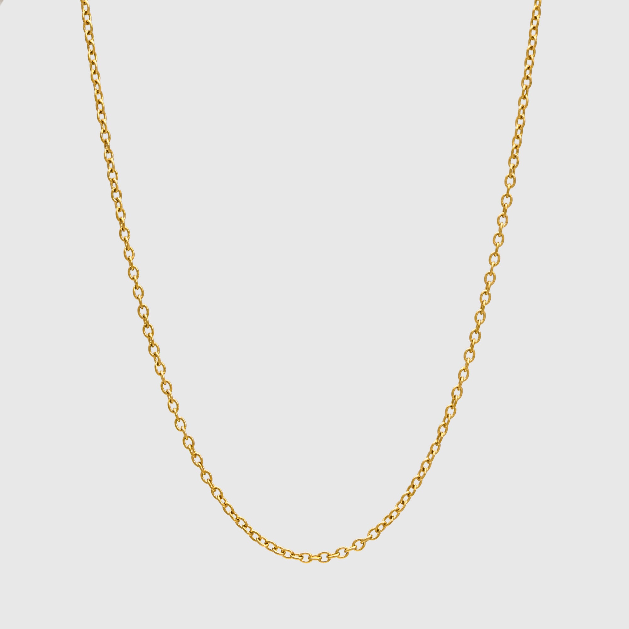 Collier chaîne en câble - (or) 2 mm
