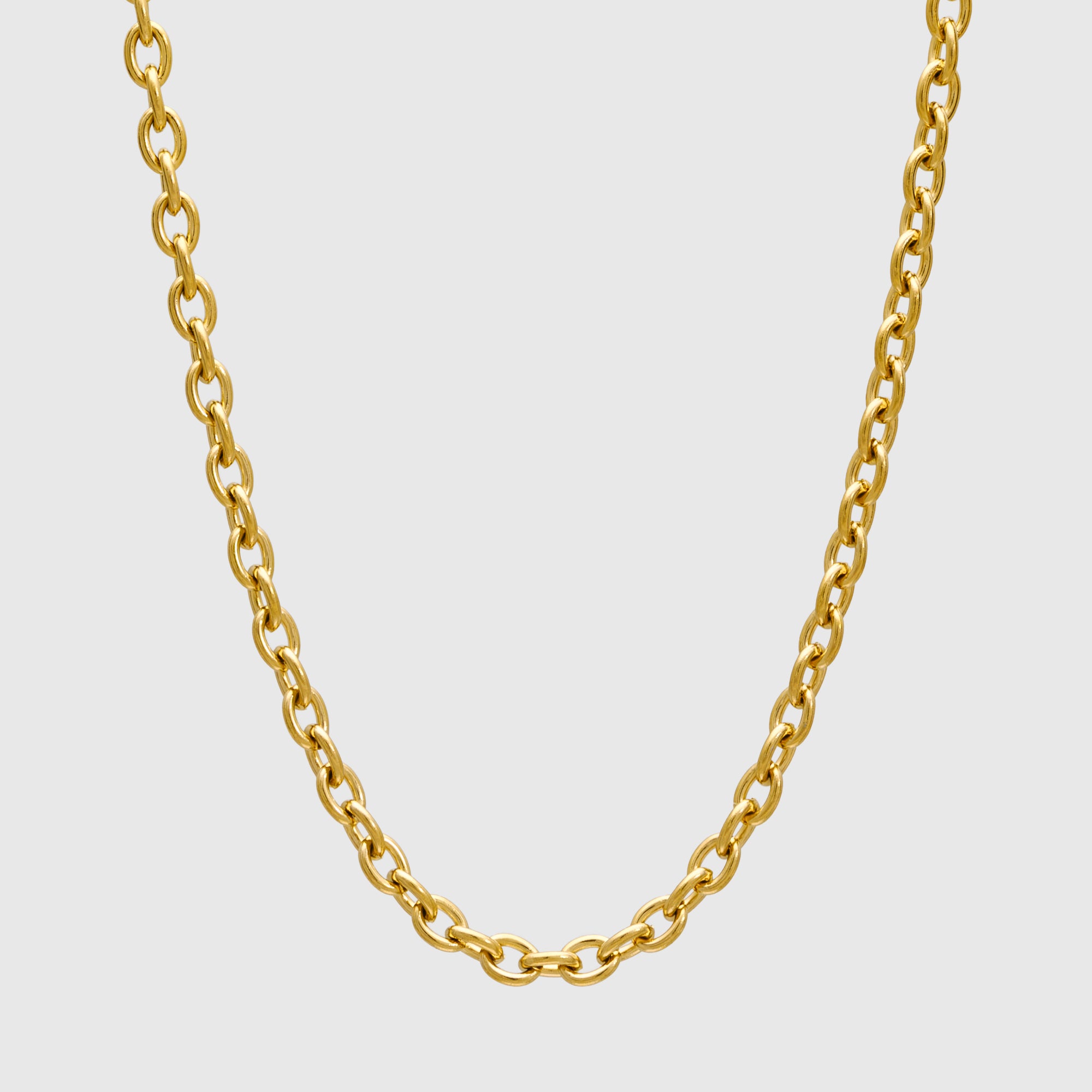 Collier chaîne en câble - (or) 6 mm