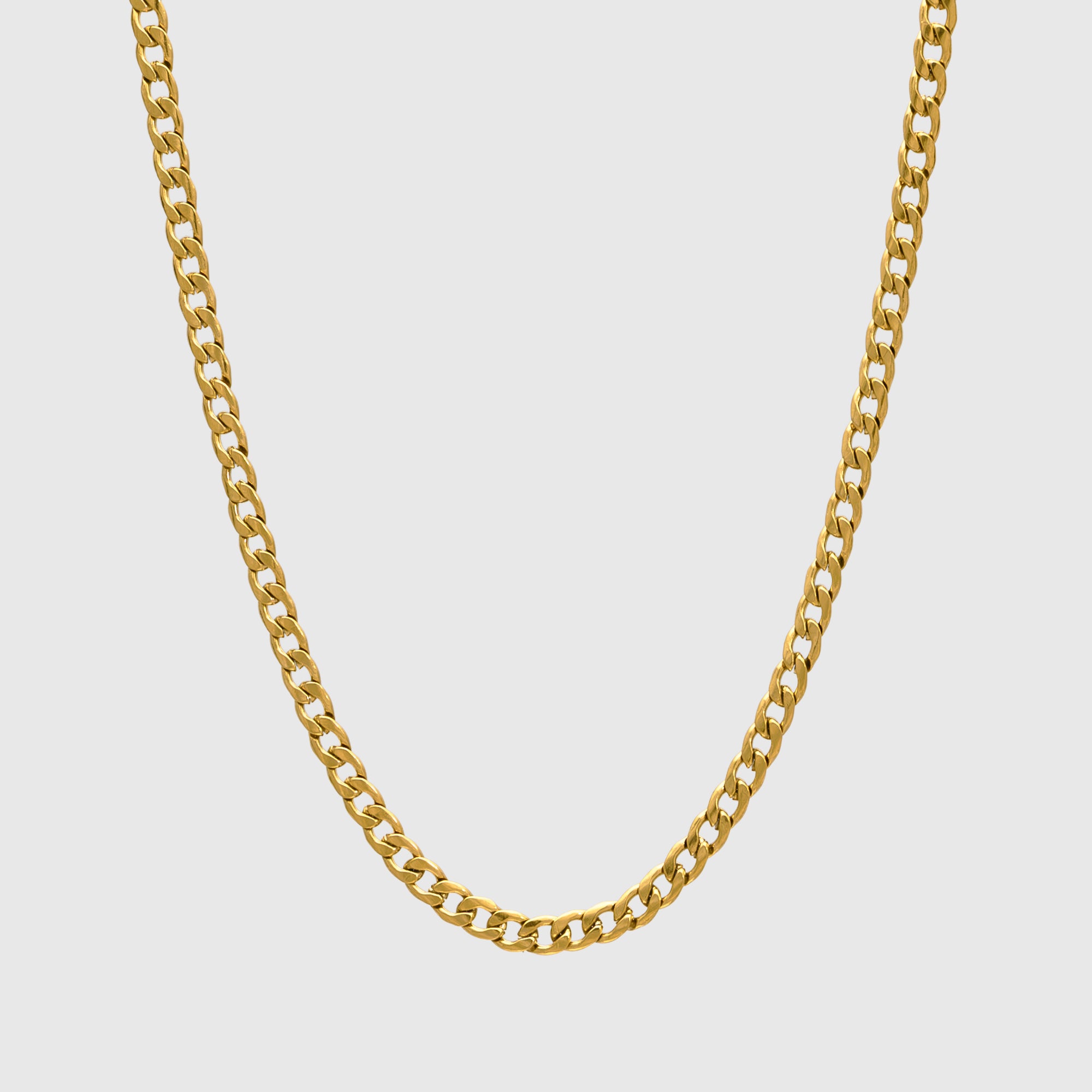 Collier à maillons cubains - (or) 5 mm