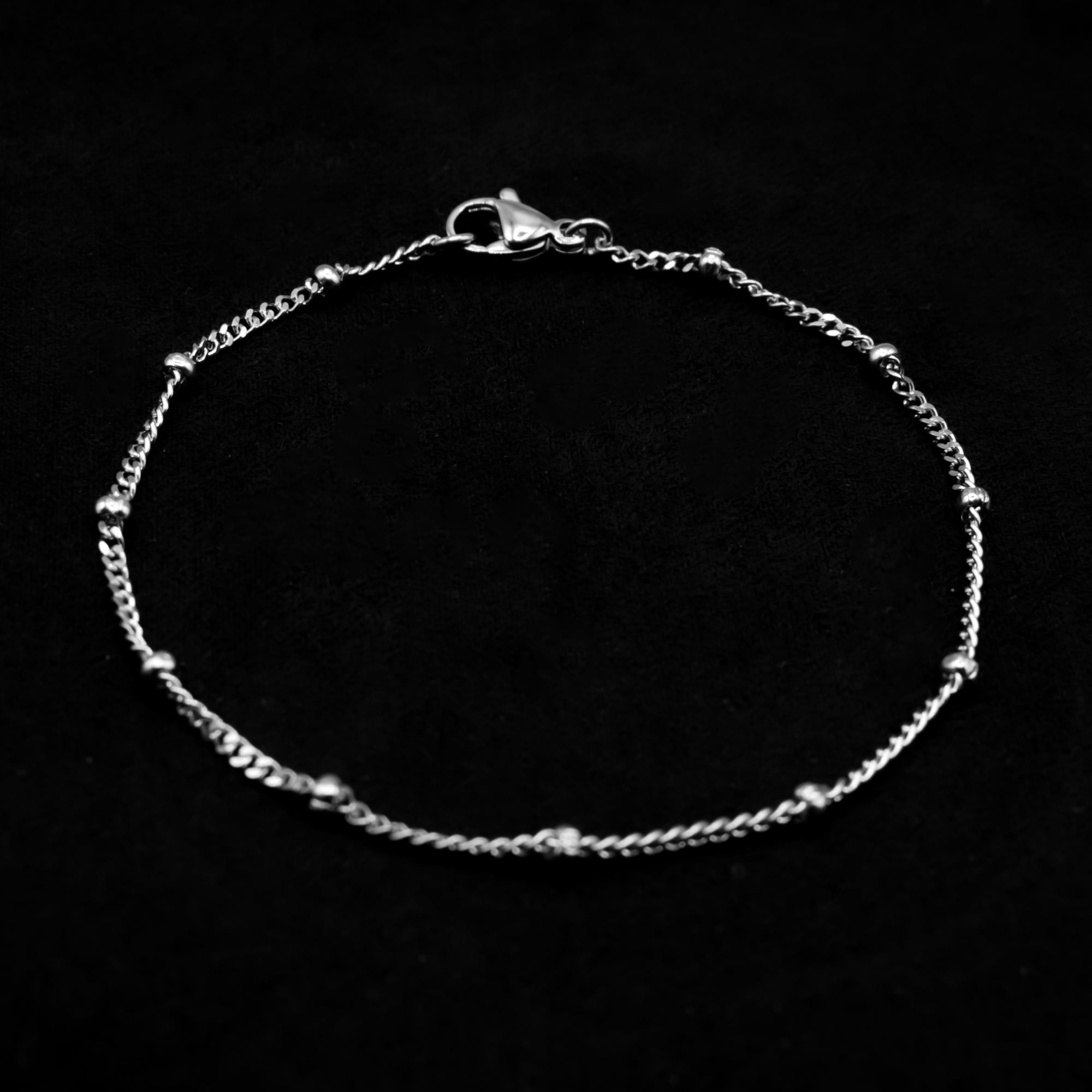 Cuban Satellite Chain Bracelet - (Silver) 2mm