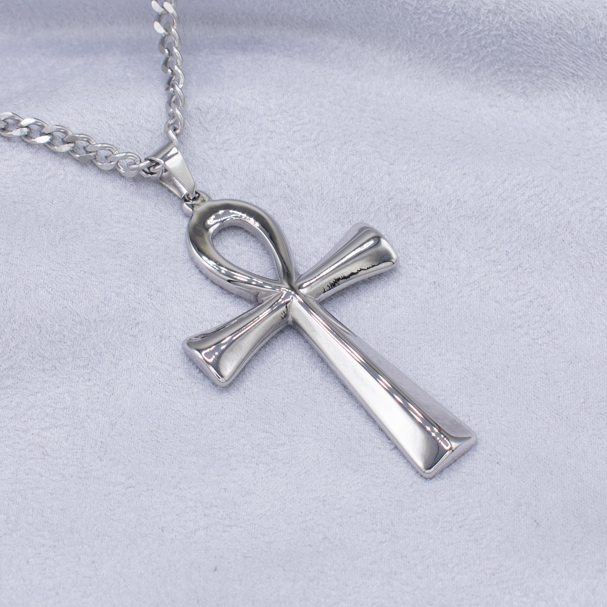 Large Cross Pendant Necklace