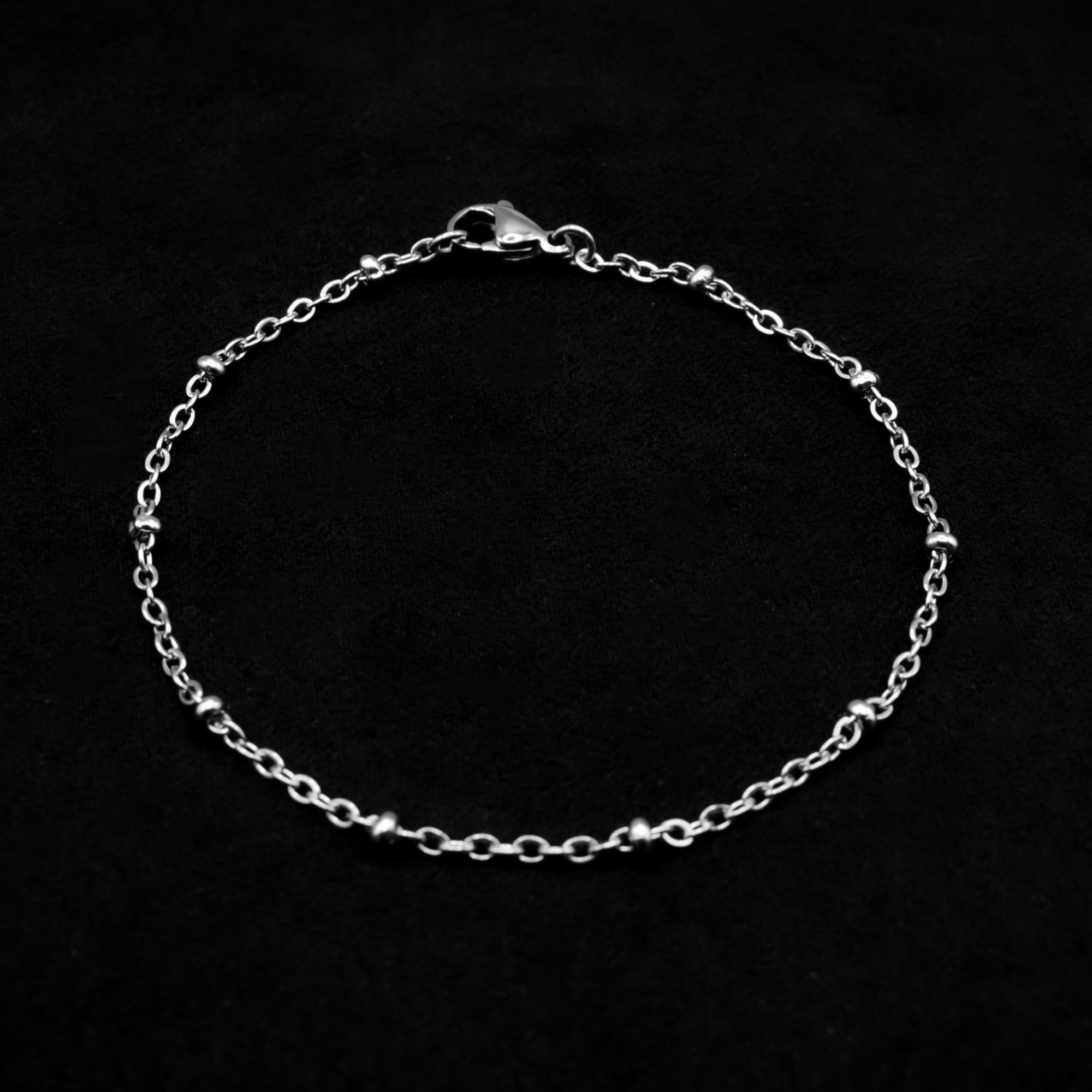 Satellite Cable Chain Bracelet - (Silver) 2mm